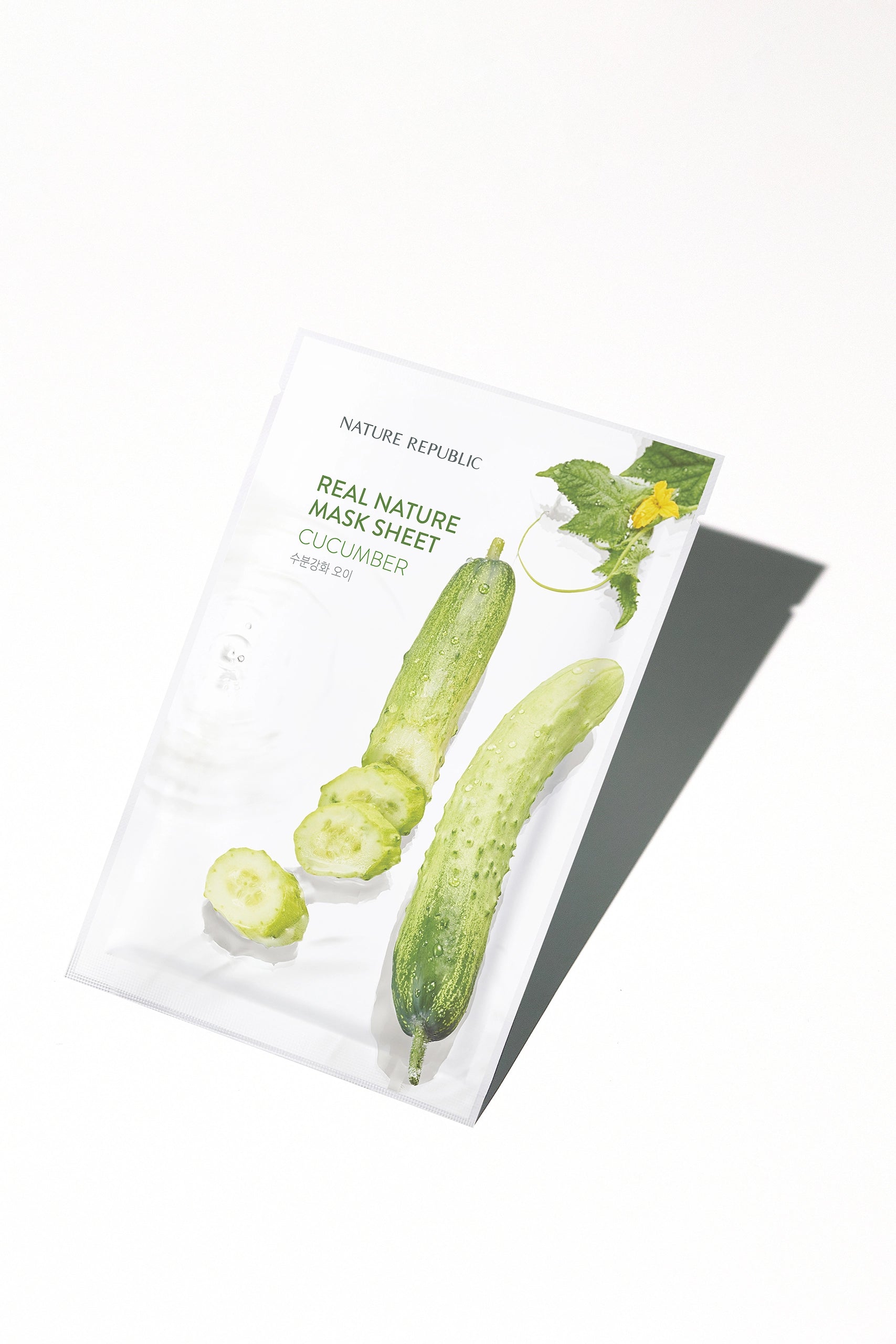 Real Nature Cucumber Mask Sheet - Face mask with Cucumber extract
