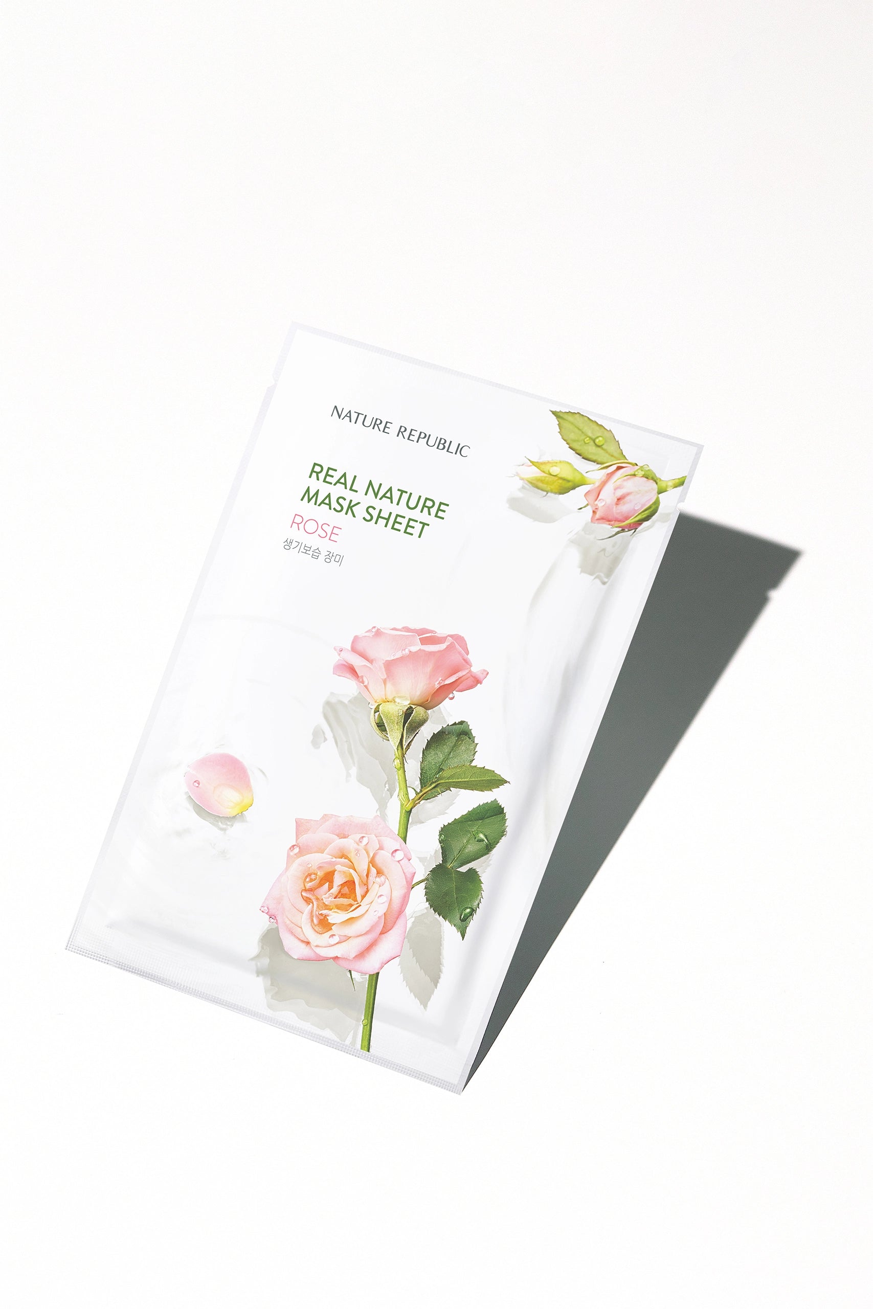Real Nature Rose Mask Sheet - Masca de fata cu extract de Trandafir
