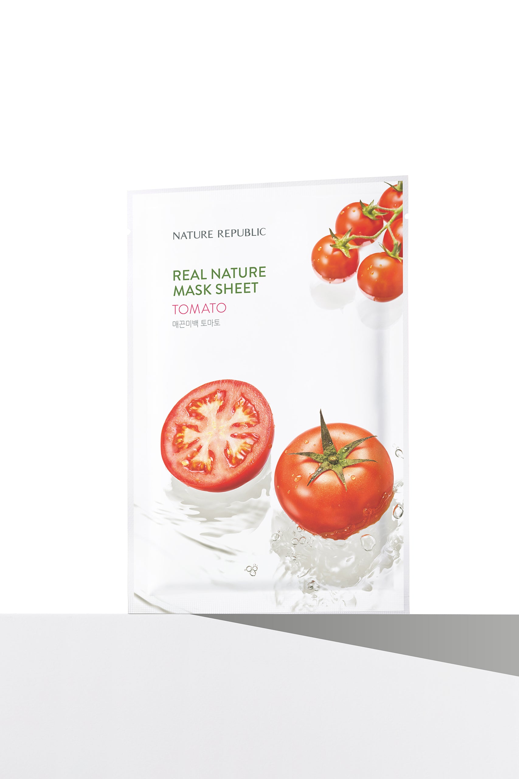 Real Nature Tomato Mask Sheet - Masca de fata cu extract de Rosie - HER