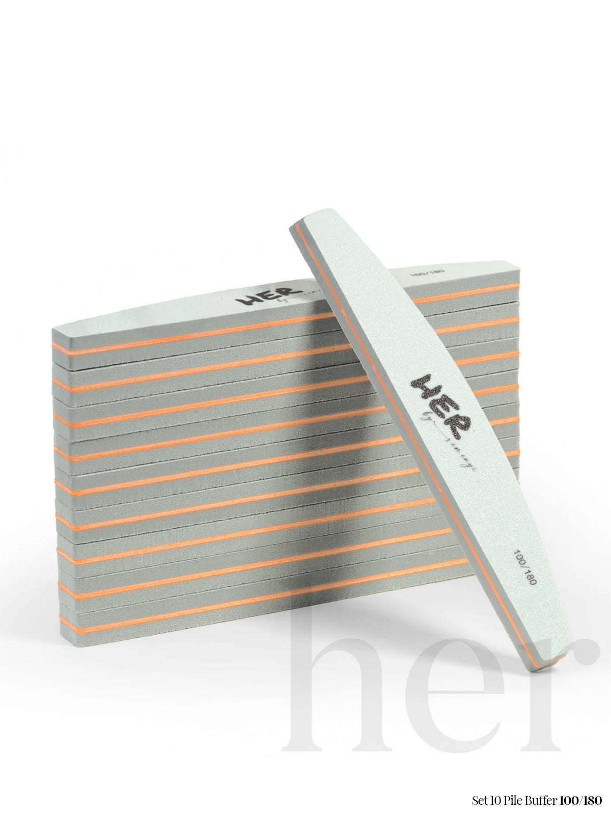 SET OF 10 BUFFER FILES 100/180