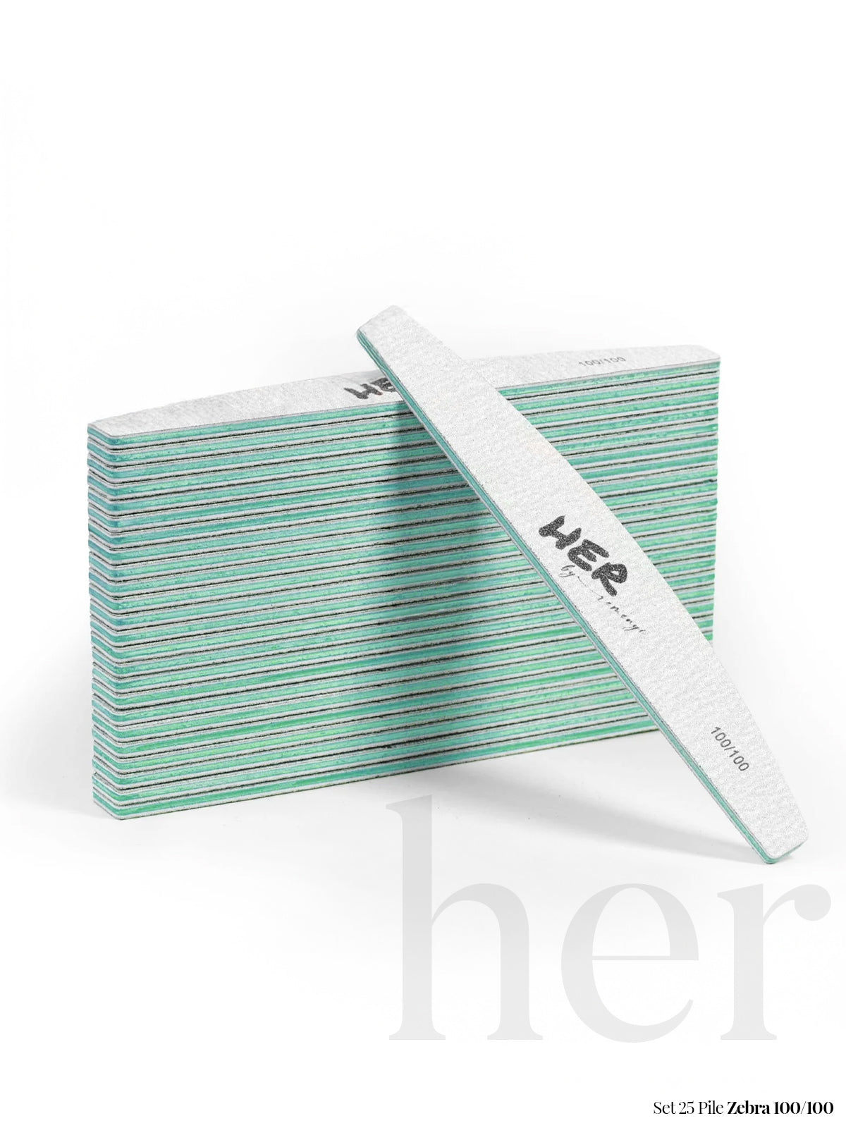 Set of 25 zebra files 100/100