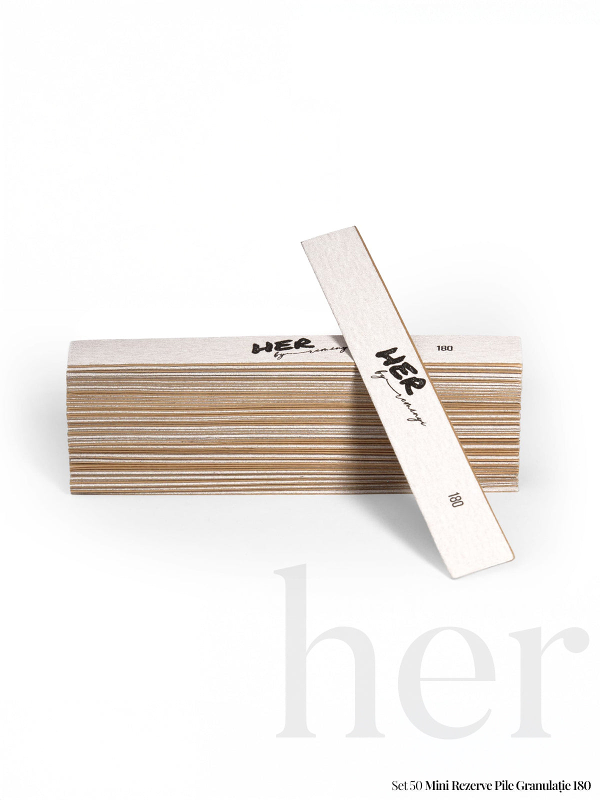 SET OF 50 MINI RESERVE FILES GRIT 180