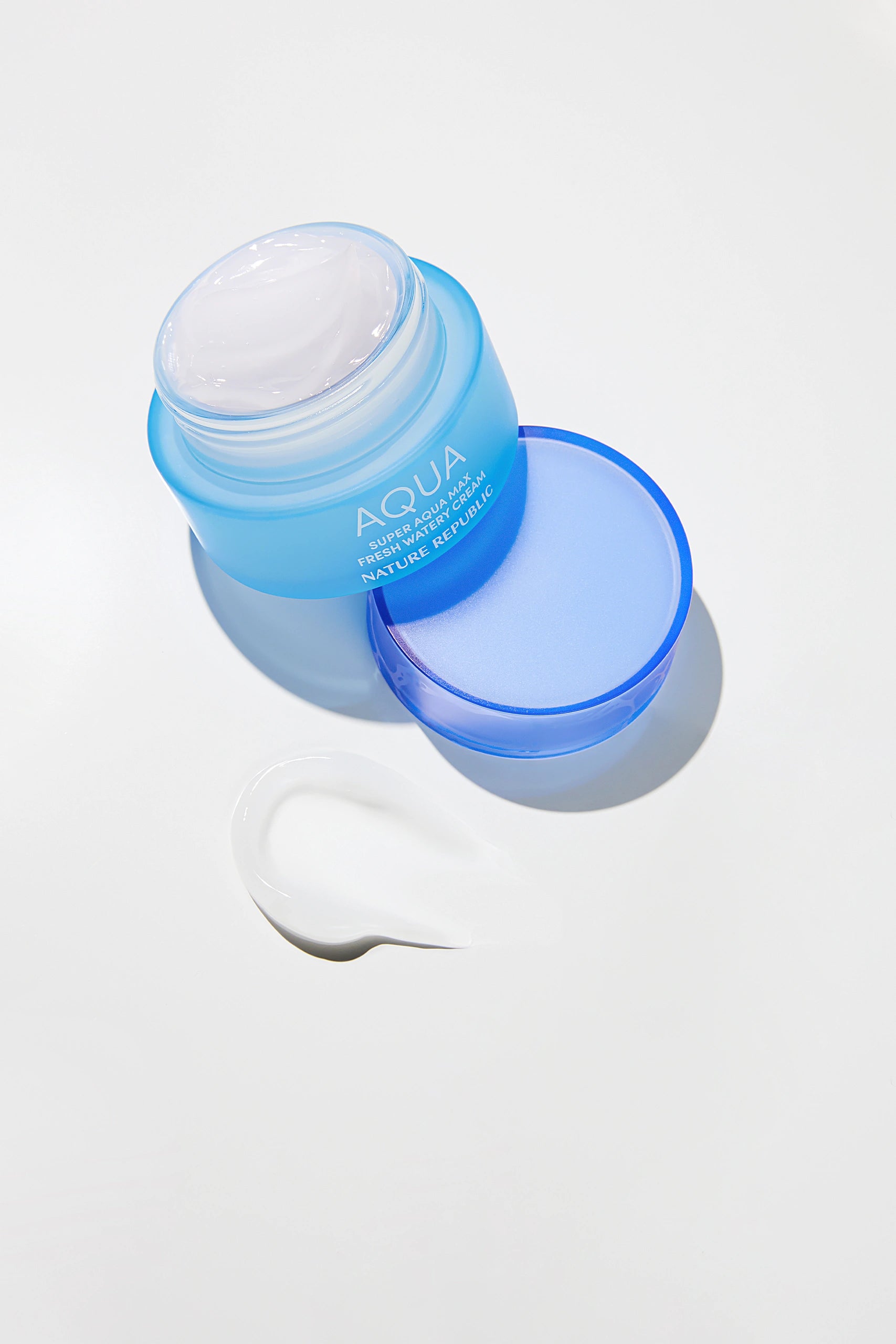 Super Aqua Max Watery Cream - Moisturizing face gel cream with marine complex