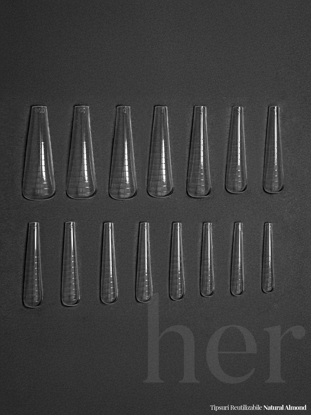 Tipsuri Reutilizabile - NATURAL ALMOND - HER