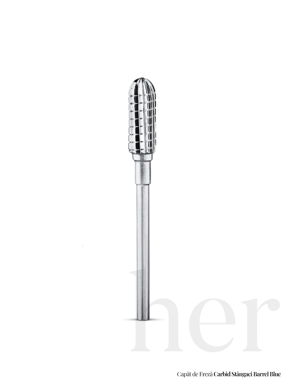 Left-Handed Carbide Barrel Drill Bit – Blue