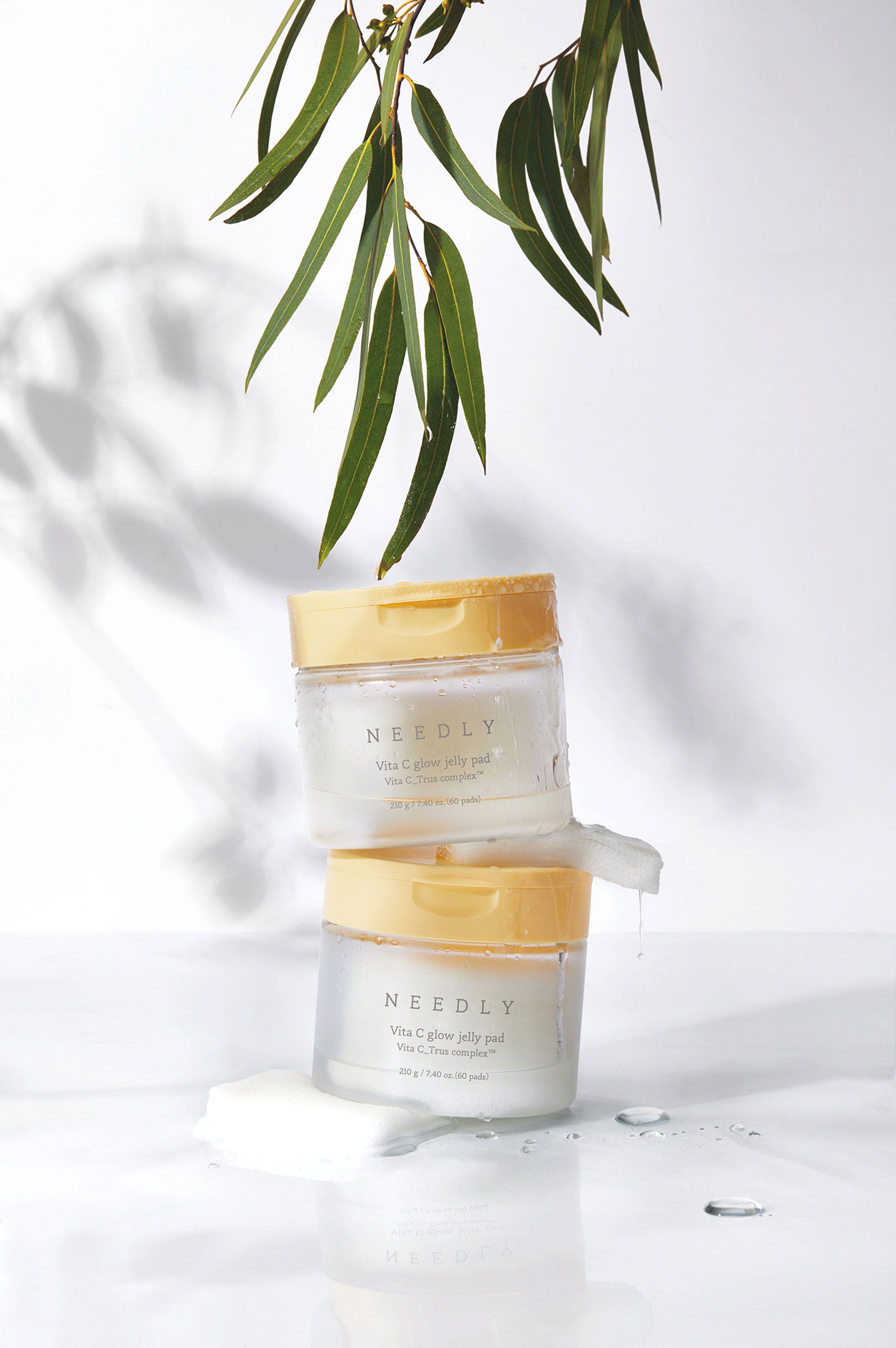 Needly Vita C Glow Jelly Pad - Paduri tonice cu vitamina C
