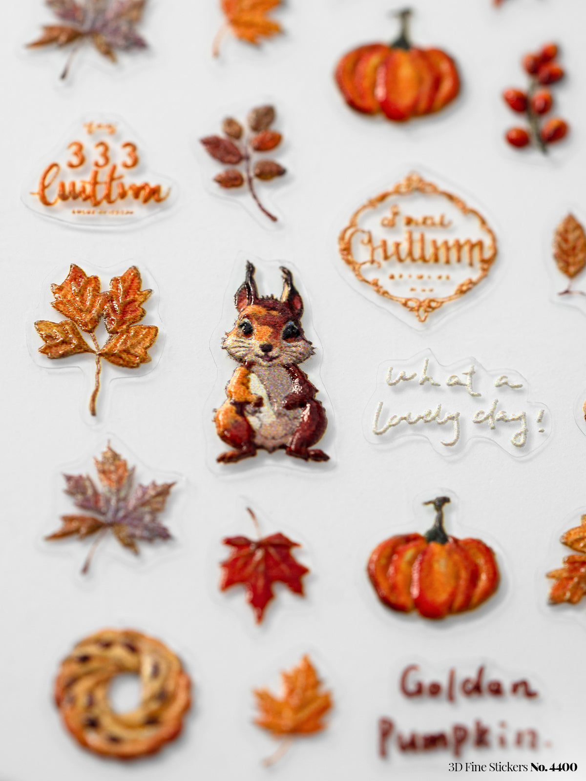 3D Fine Stickers No. 4400