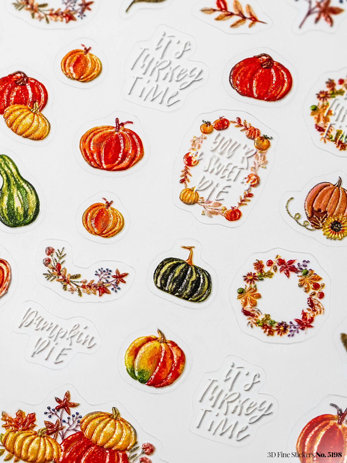 3D Fine Stickers No. 5198