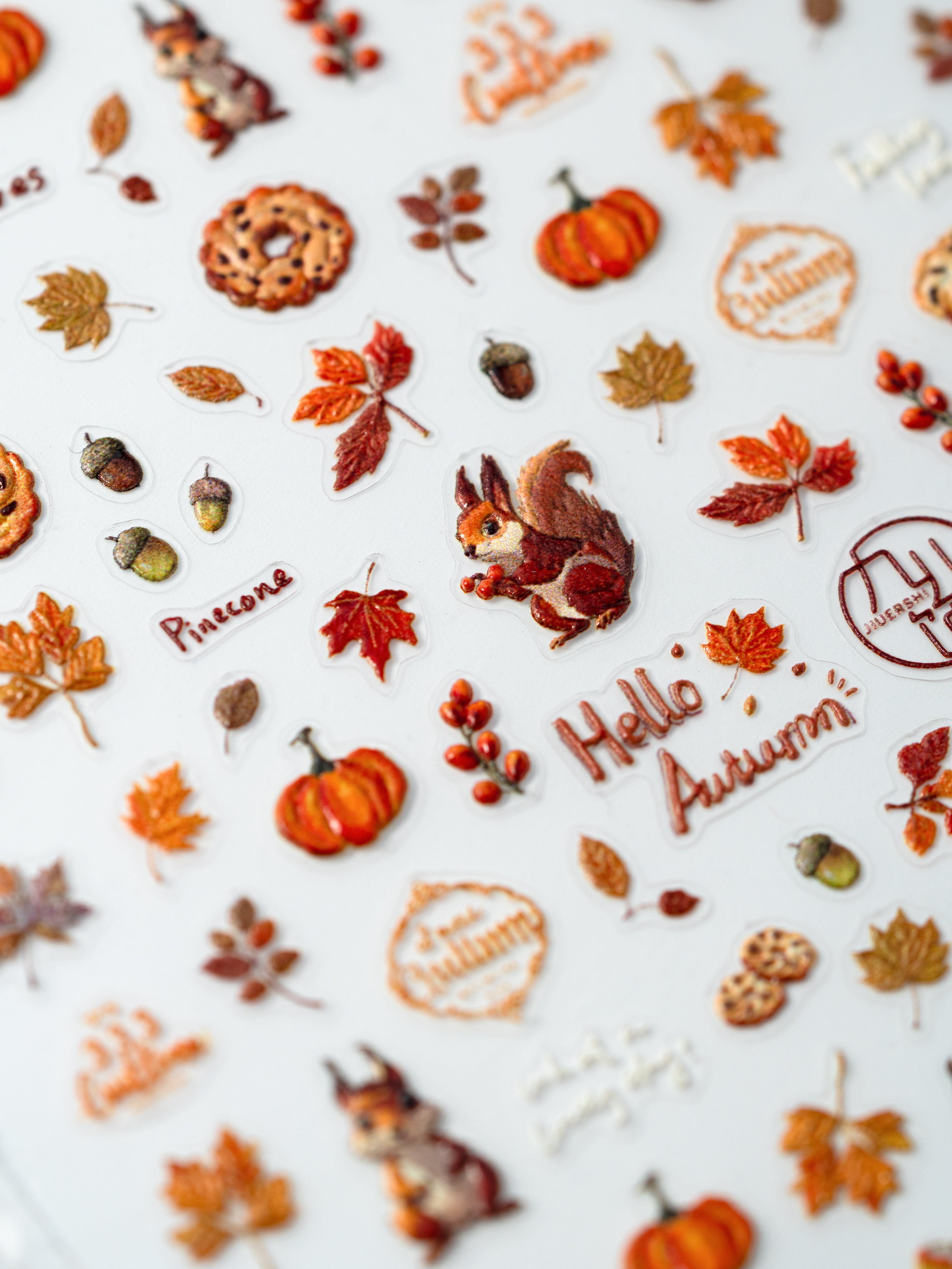 Fine stickers