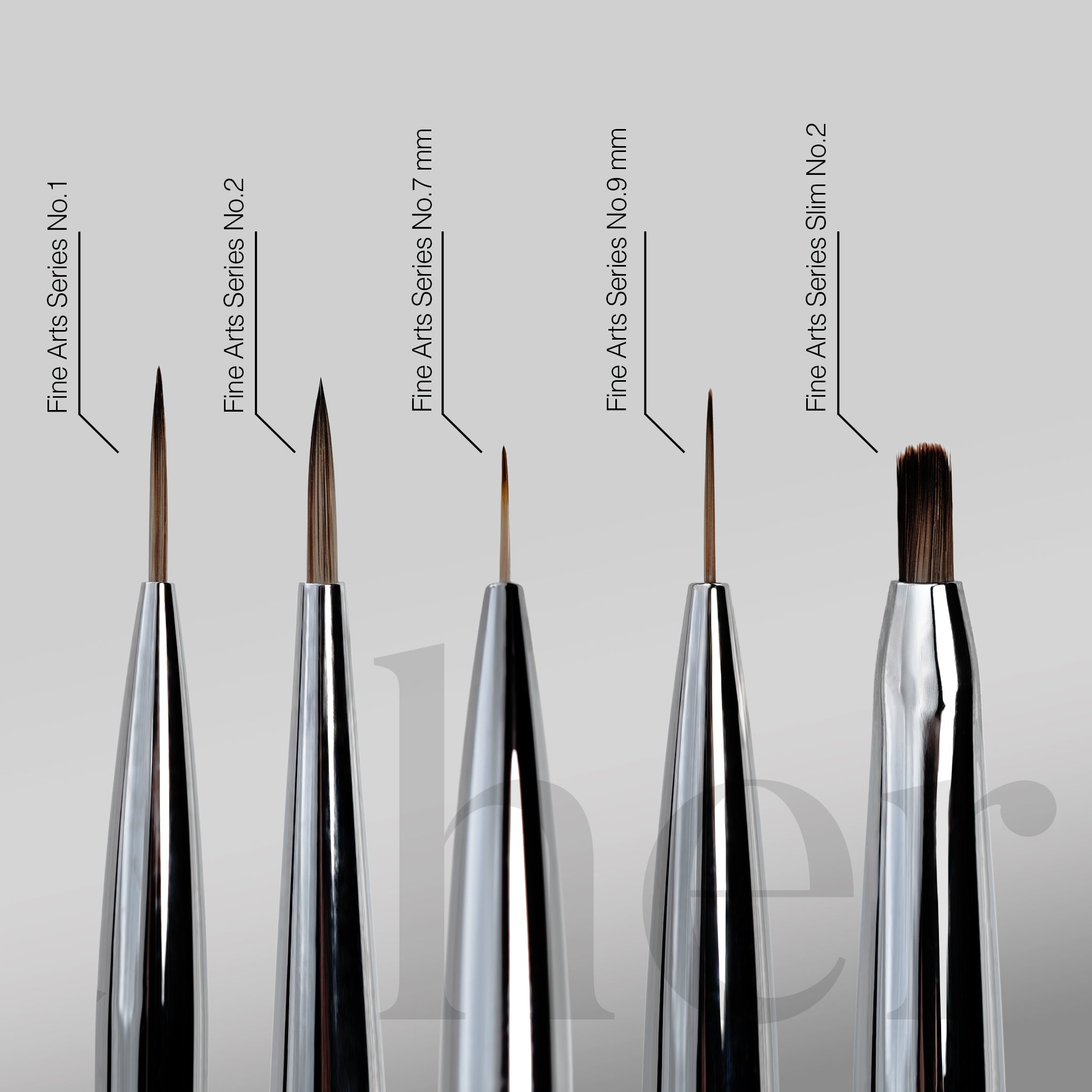 FINE ARTS SERIES brush - No. 2