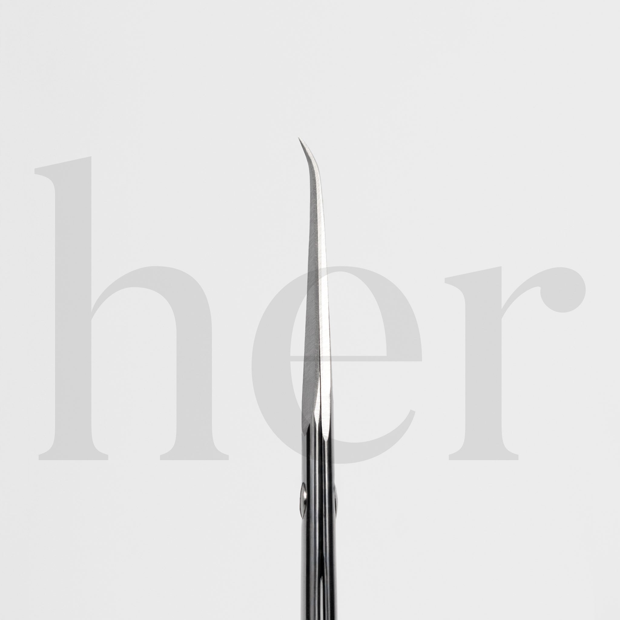 Professional Cuticle Scissors with Curved Tip - Premium 13