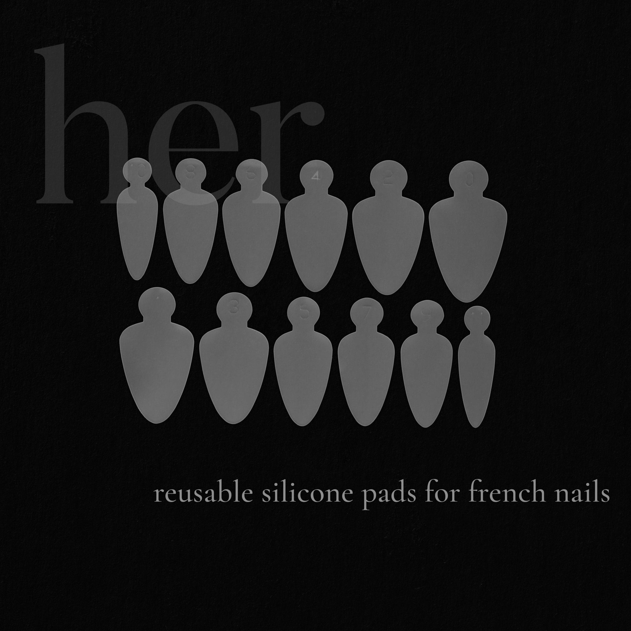 FRENCH SILICONE PADS