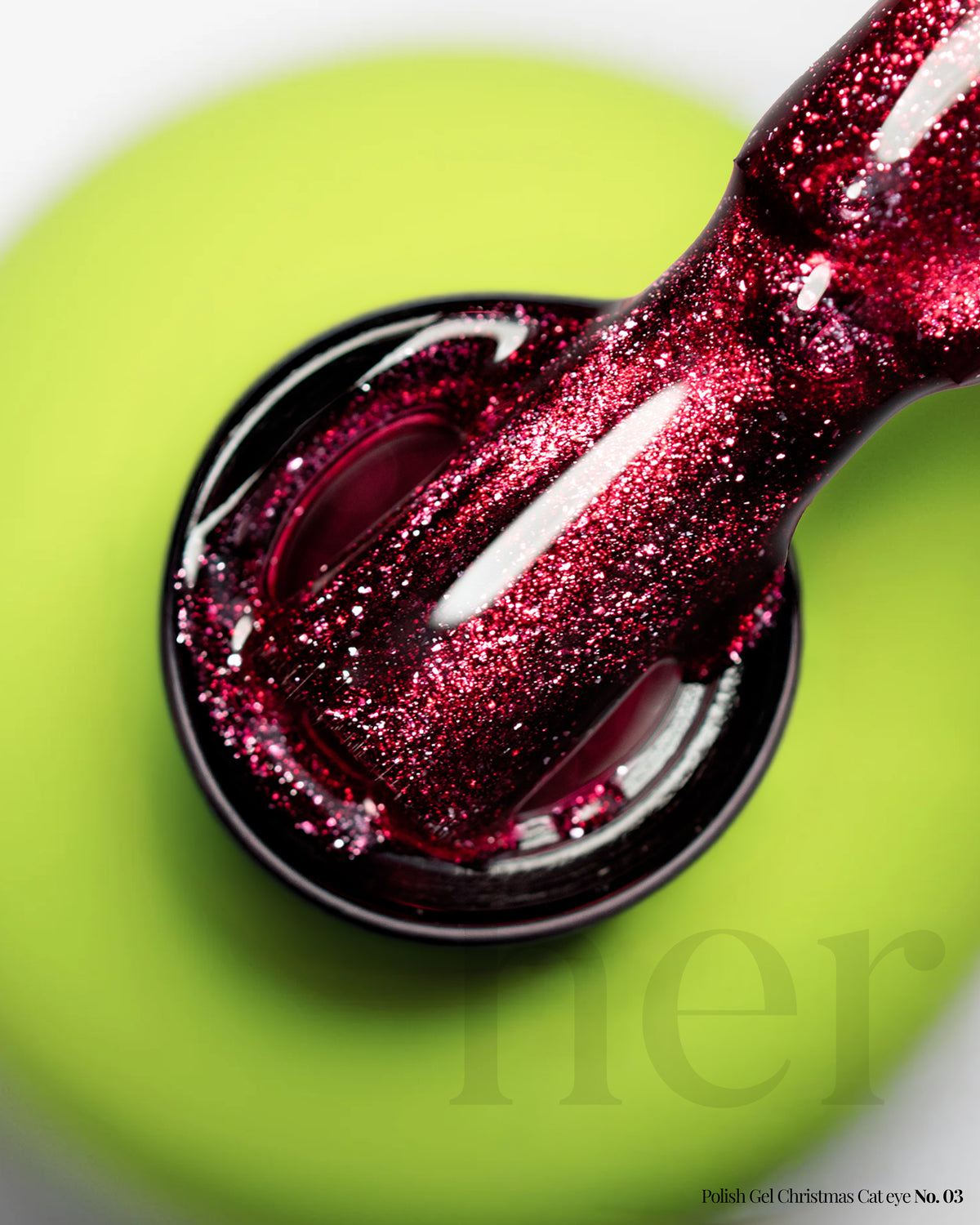 Polish Gel - CHRISTMAS CAT EYE NO. 03