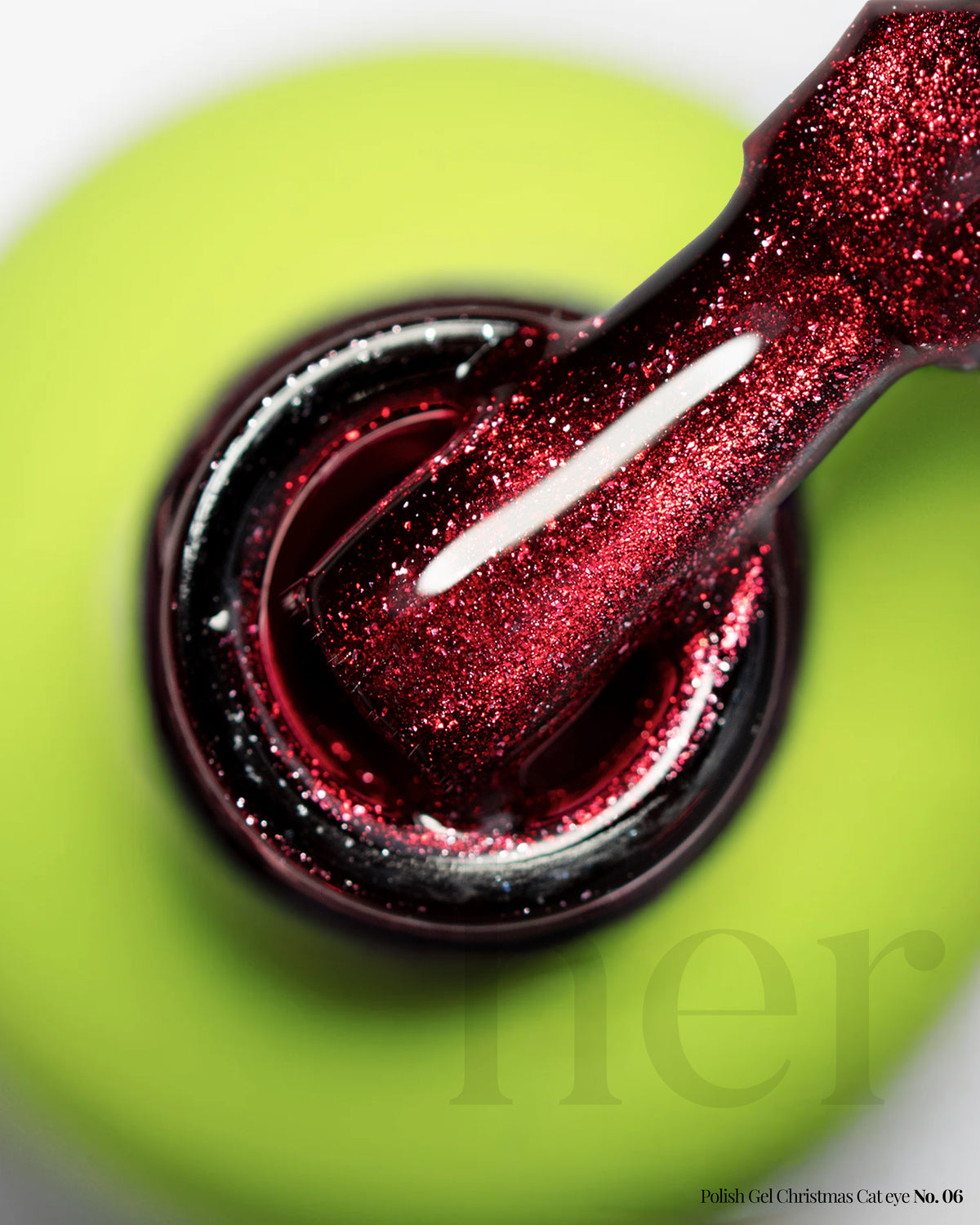 Polish Gel - CHRISTMAS CAT EYE NO. 06