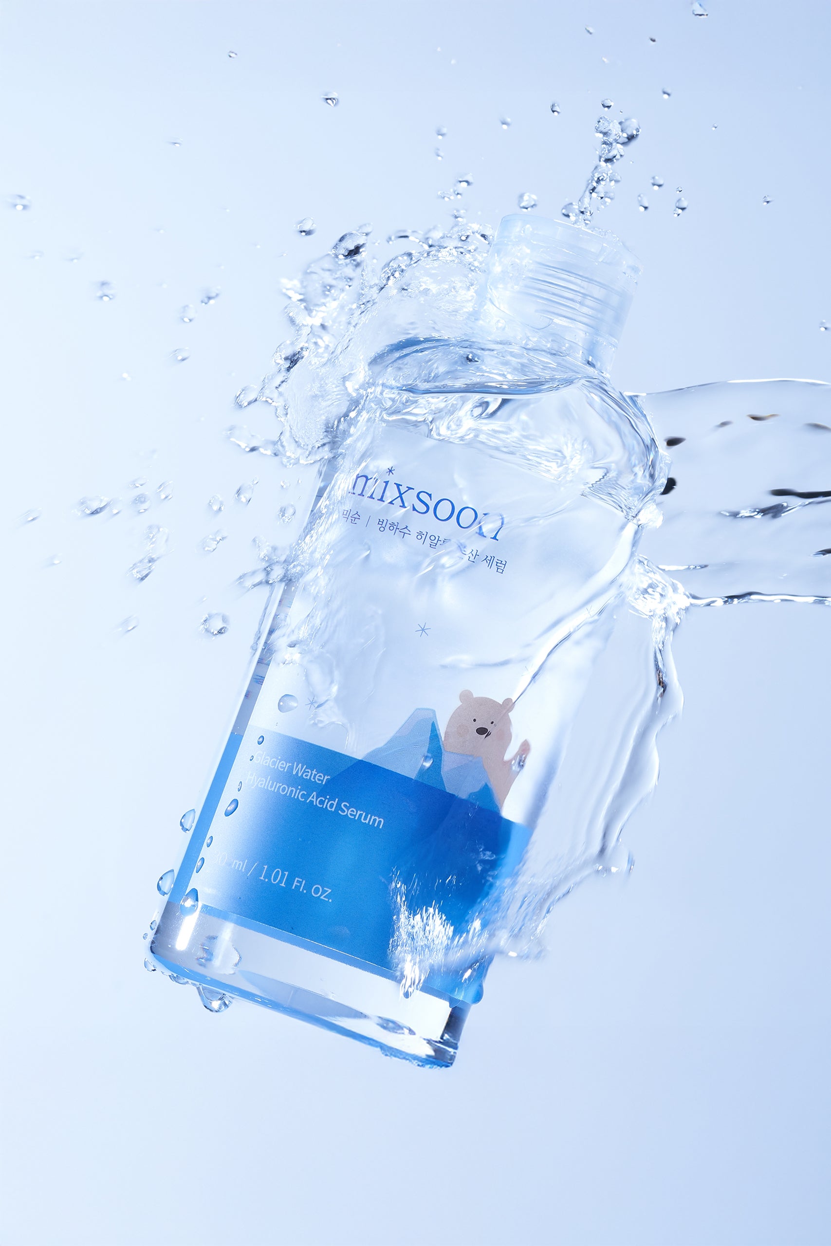 Glacier Water Hyaluronic Acid Serum - Moisturizing serum for the face