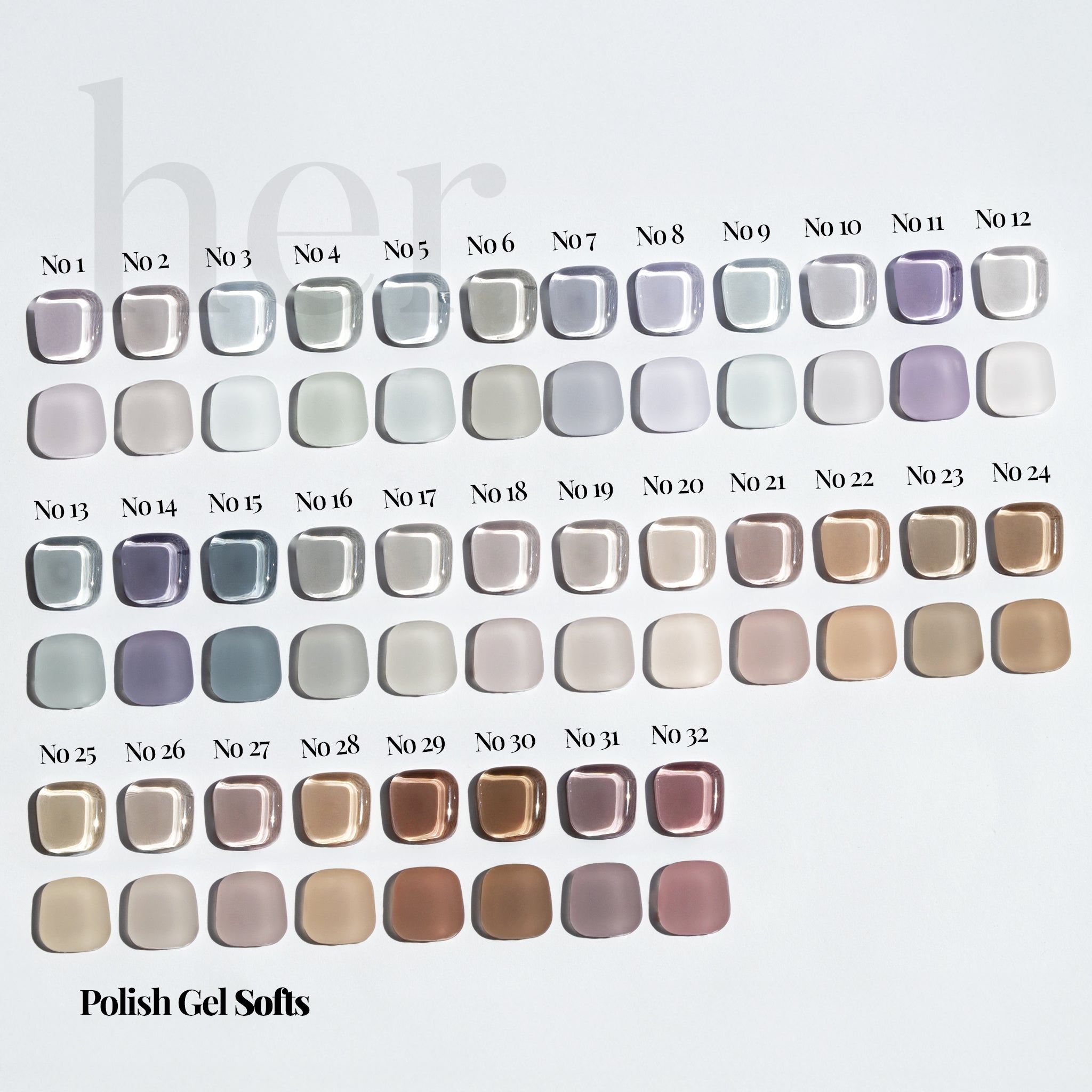 Gel Polish SOFTS - No. 32