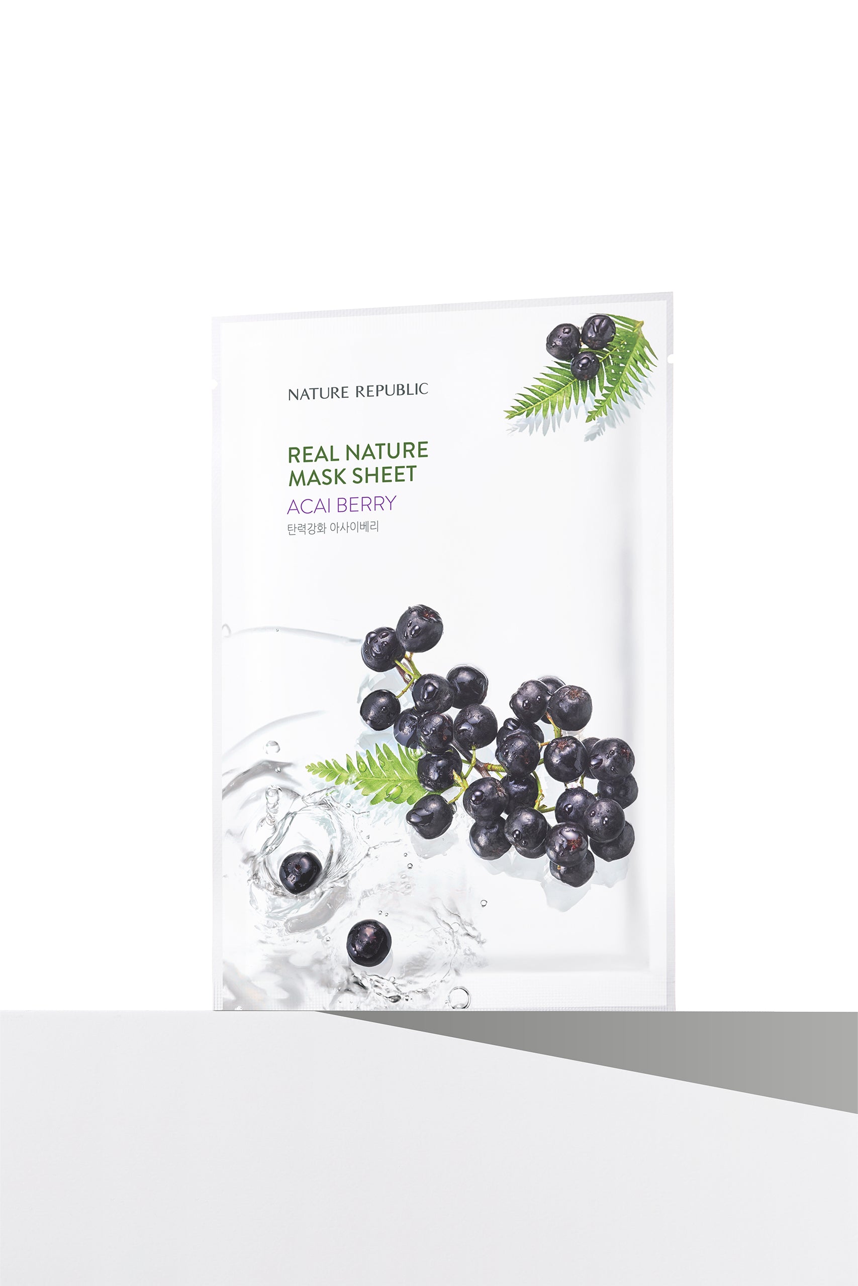 Real Nature Acai Berry Mask Sheet - Face mask with Acai Berry extract
