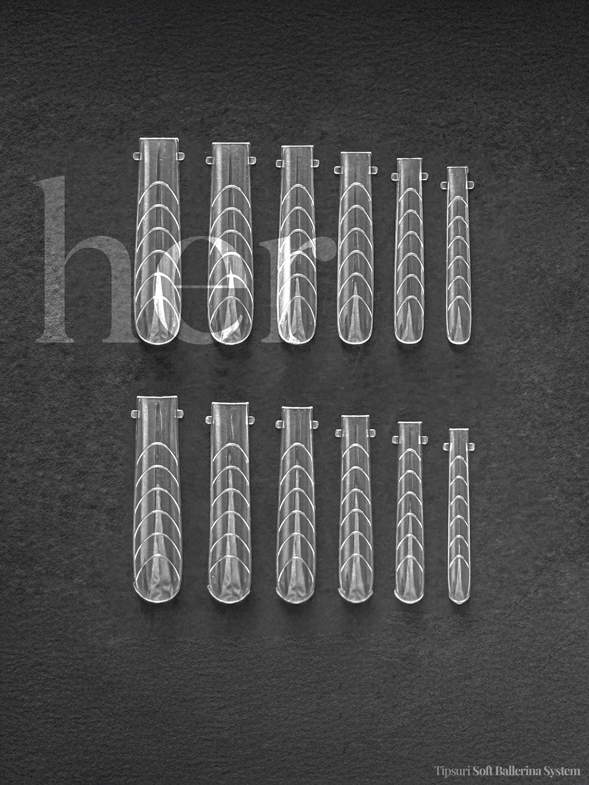 TIPSURI REUTILIZABILE "SOFT BALLERINA SYSTEM"