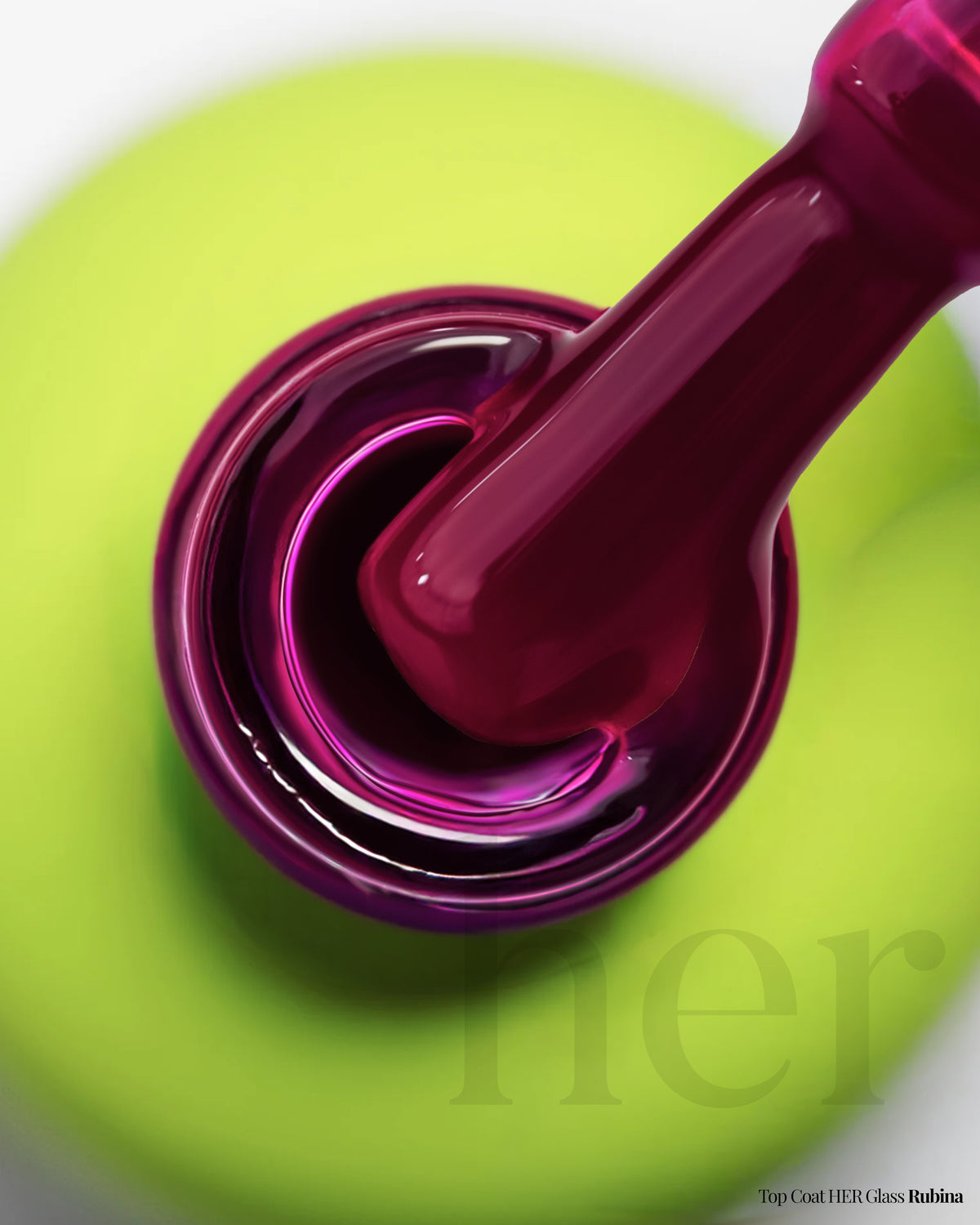 Top Coat HER - GLASS RUBINA