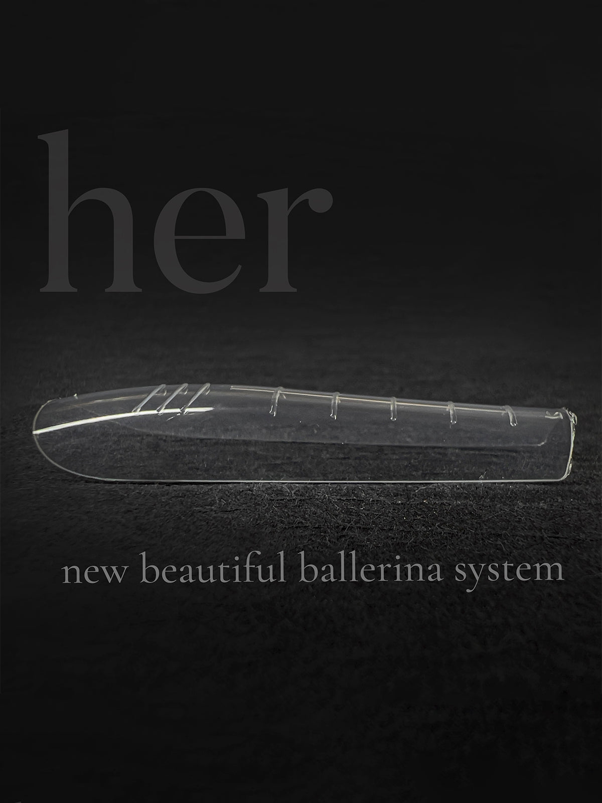 Tipsuri Reutilizabile HER NEW BEAUTIFUL BALLERINA SYSTEM
