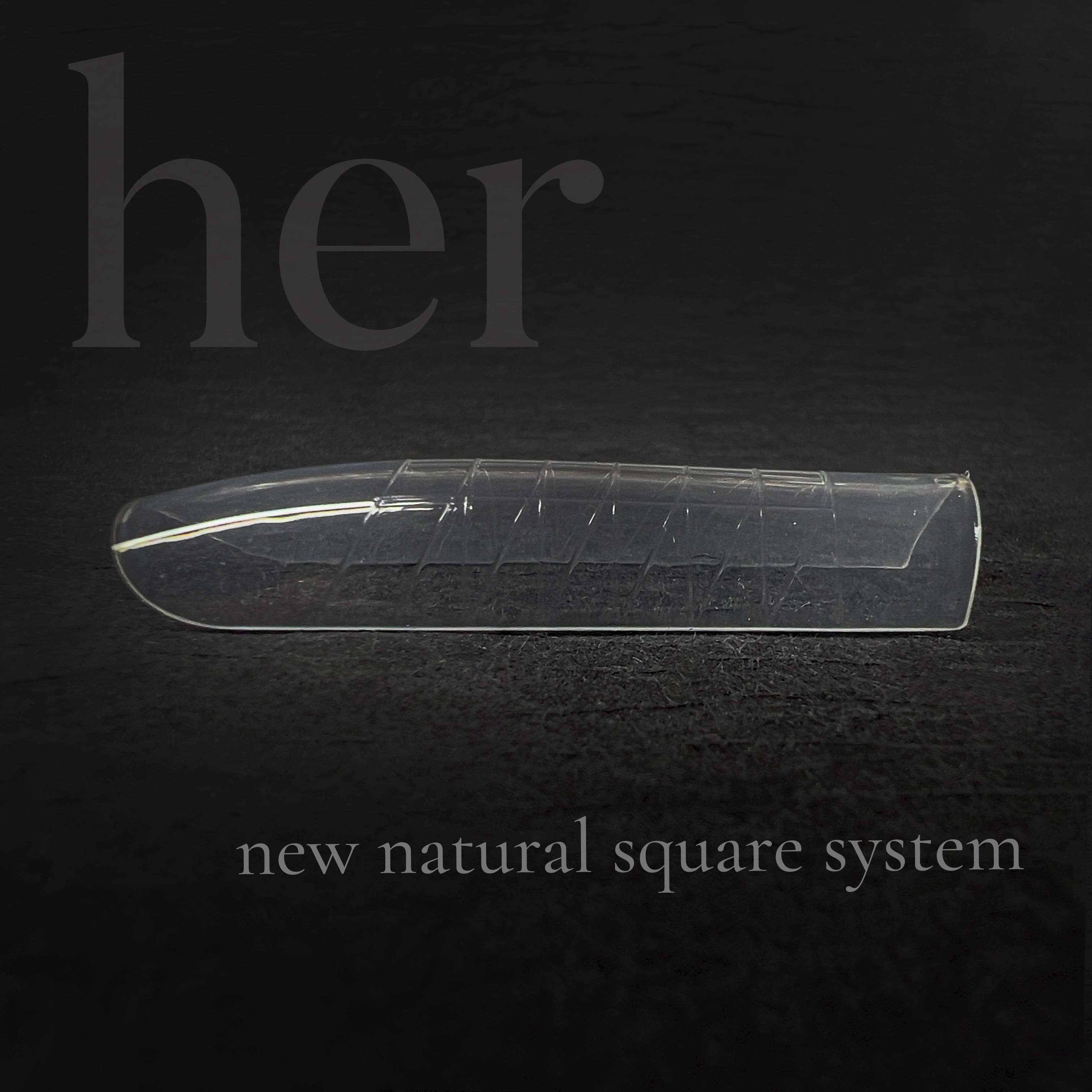 Reusable Tips New natural square system