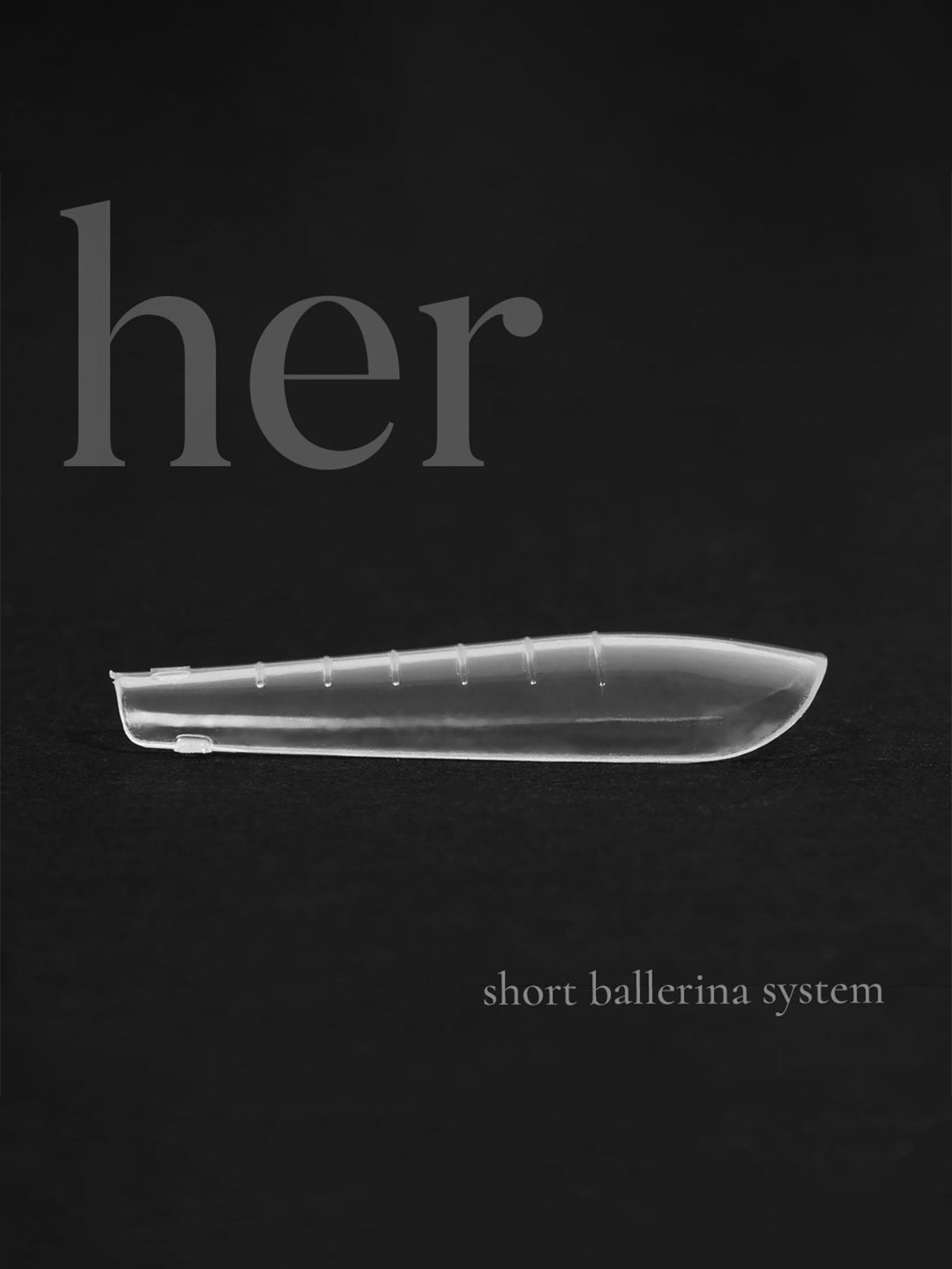 TIPSURI REUTILIZABILE SHORT BALLERINA SYSTEM