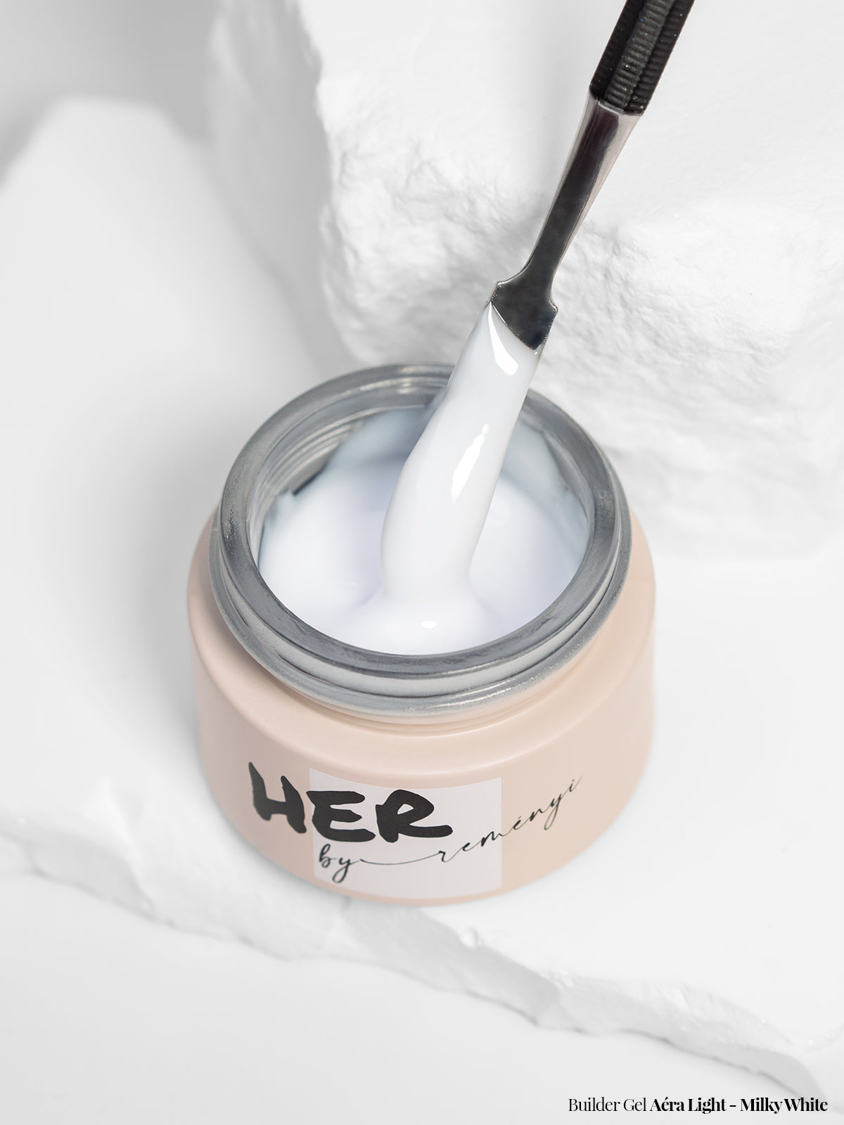 Builder Gel Aéra Light - MILKY WHITE - HER