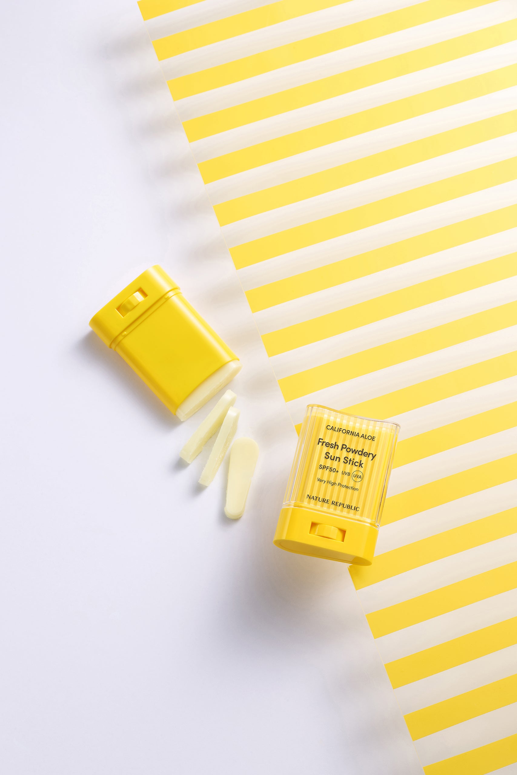 California Aloe Fresh Powdery Sun Stick Spf50+ - Sunscreen stick