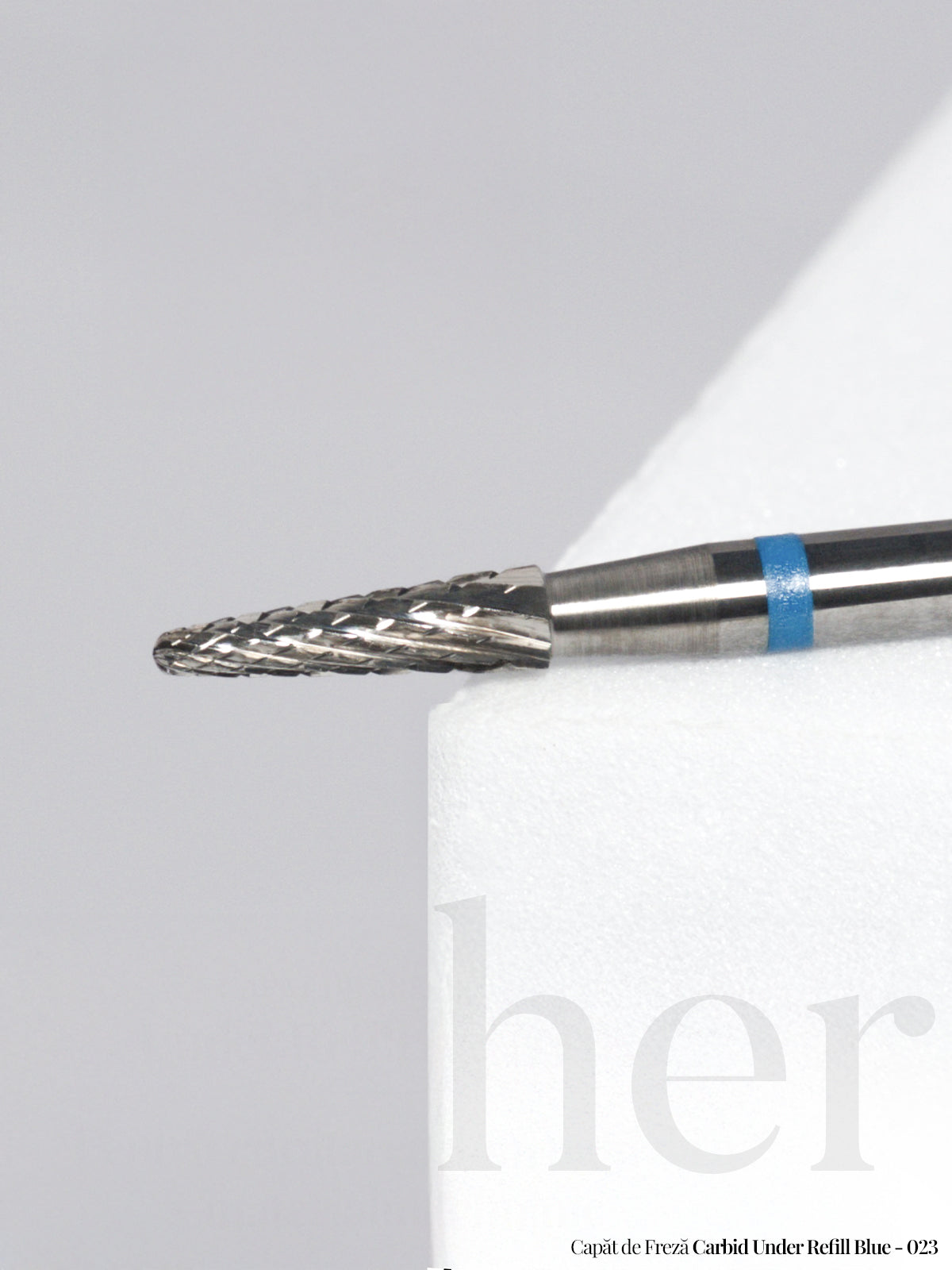 CARBIDE UNDER REFILL DRILL BIT- BROWN ⌀ 23  