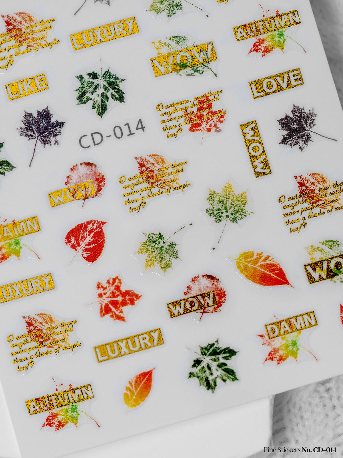 Fine Stickers No. CD-014