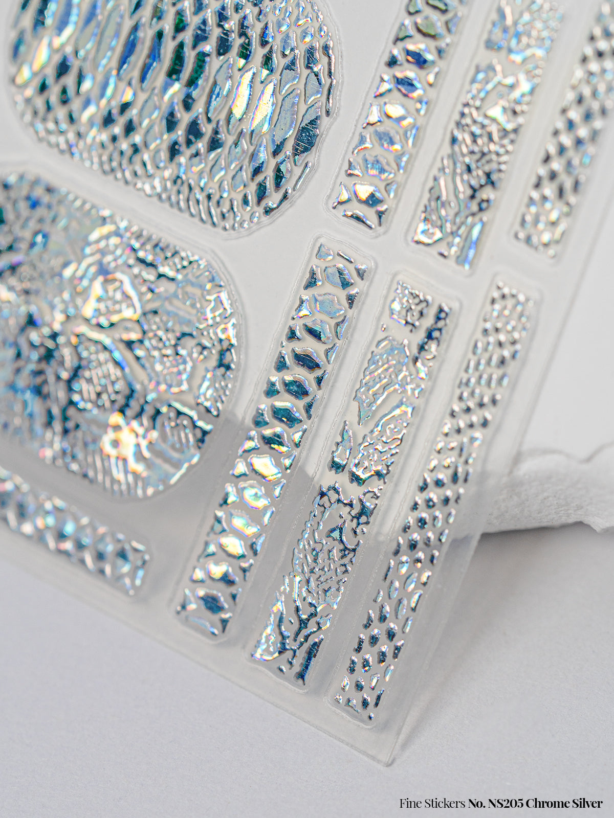 Fine Stickers No. NS205 Chrome Silver - HER