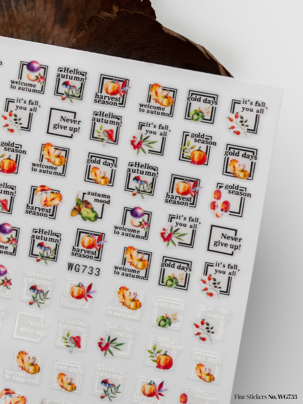 Fine Stickers No. WG733