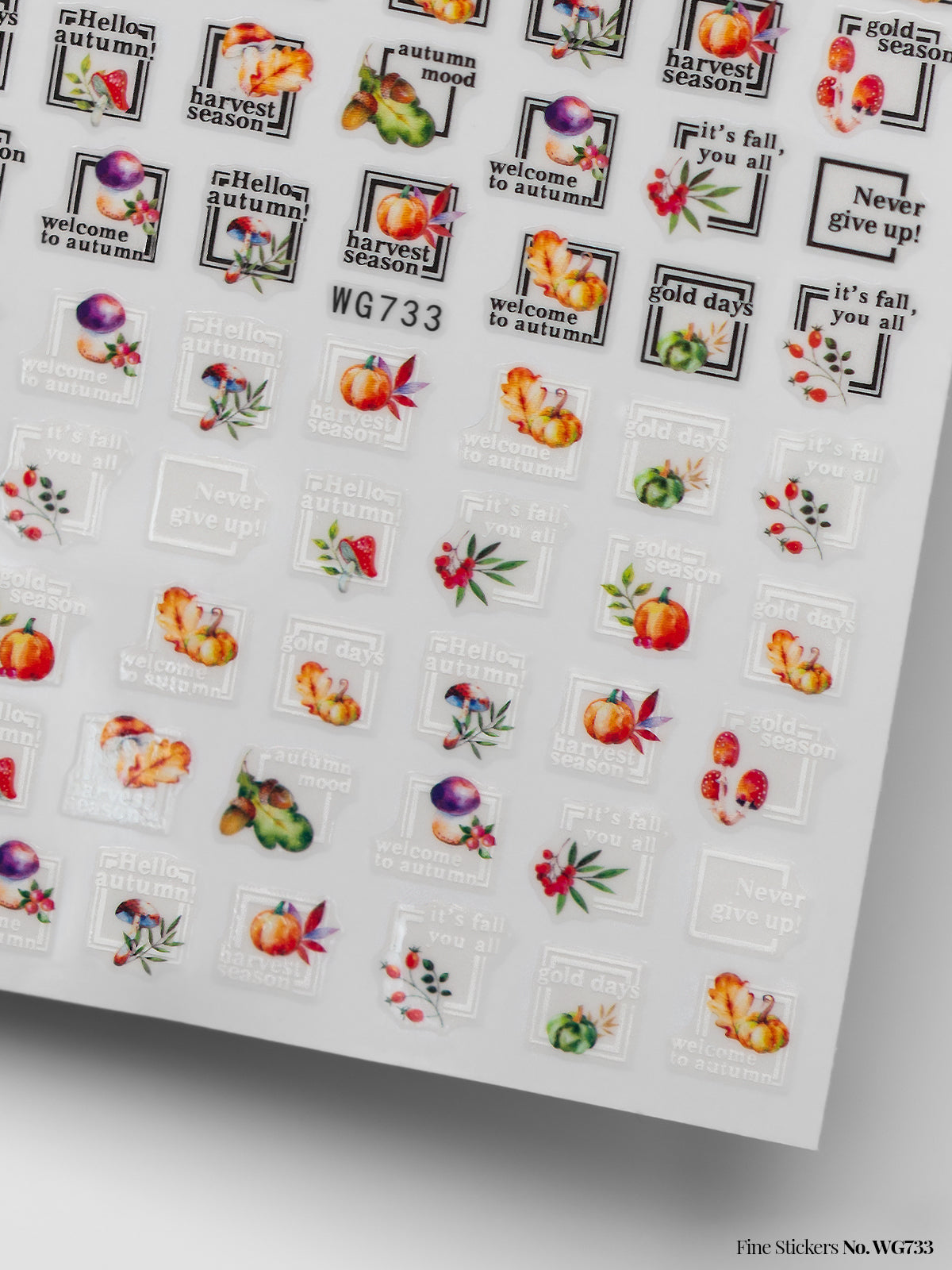 Fine Stickers No. WG733