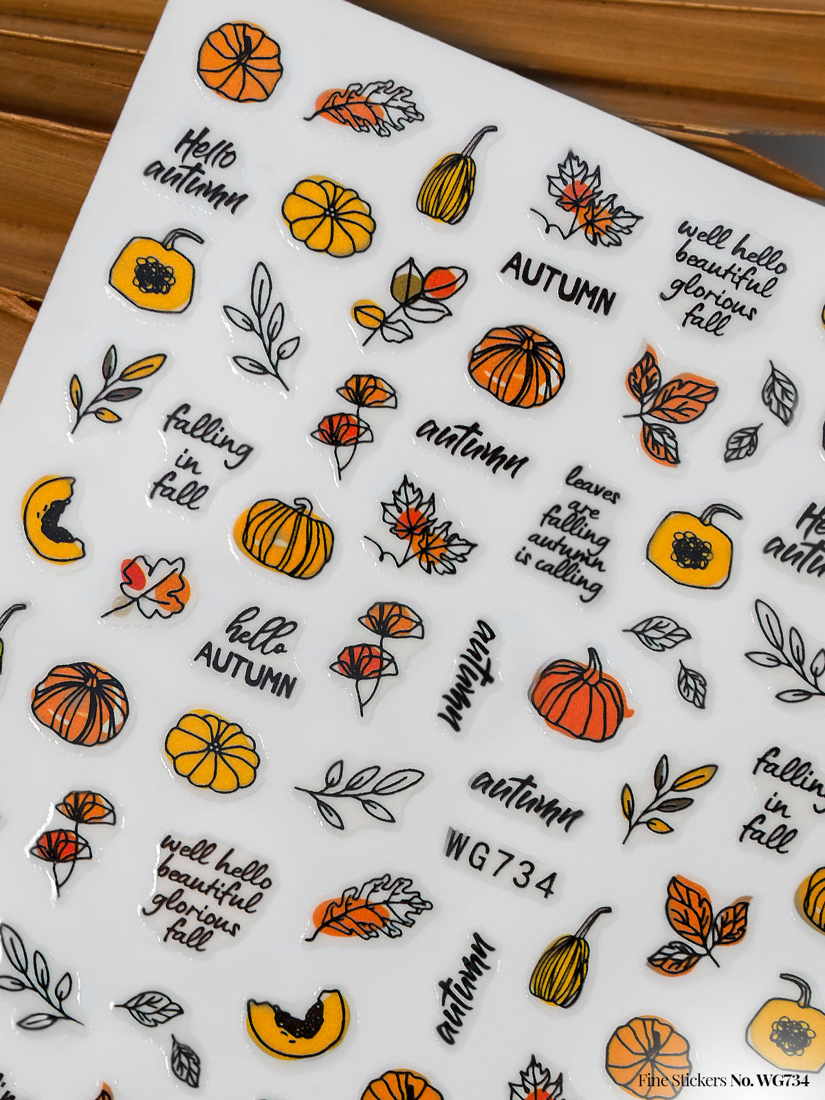 Fine Stickers No. WG734