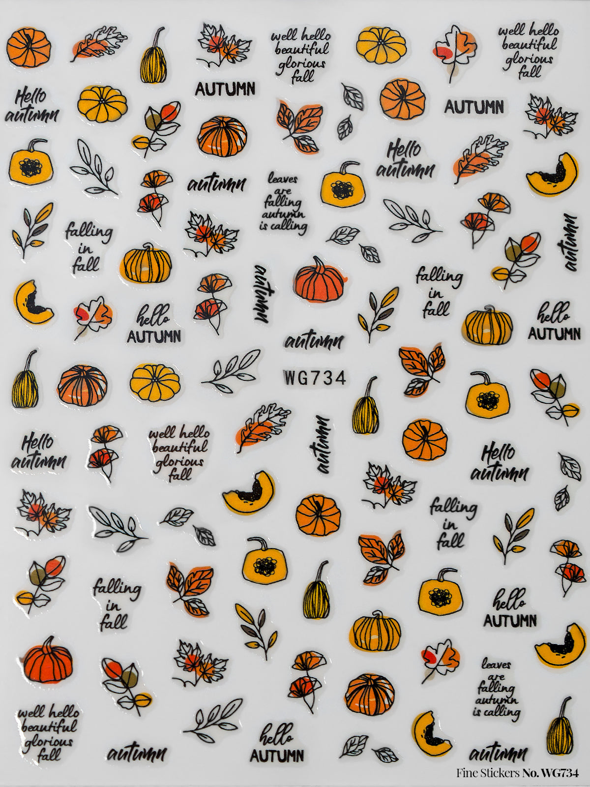 Fine Stickers No. WG734