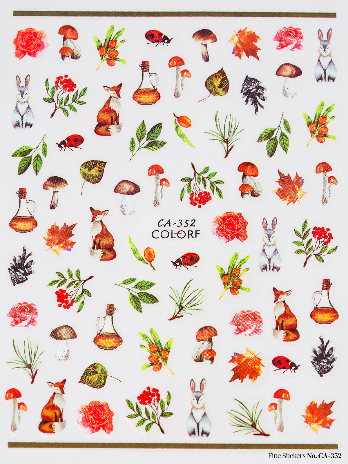 Fine Stickers No. CA-352