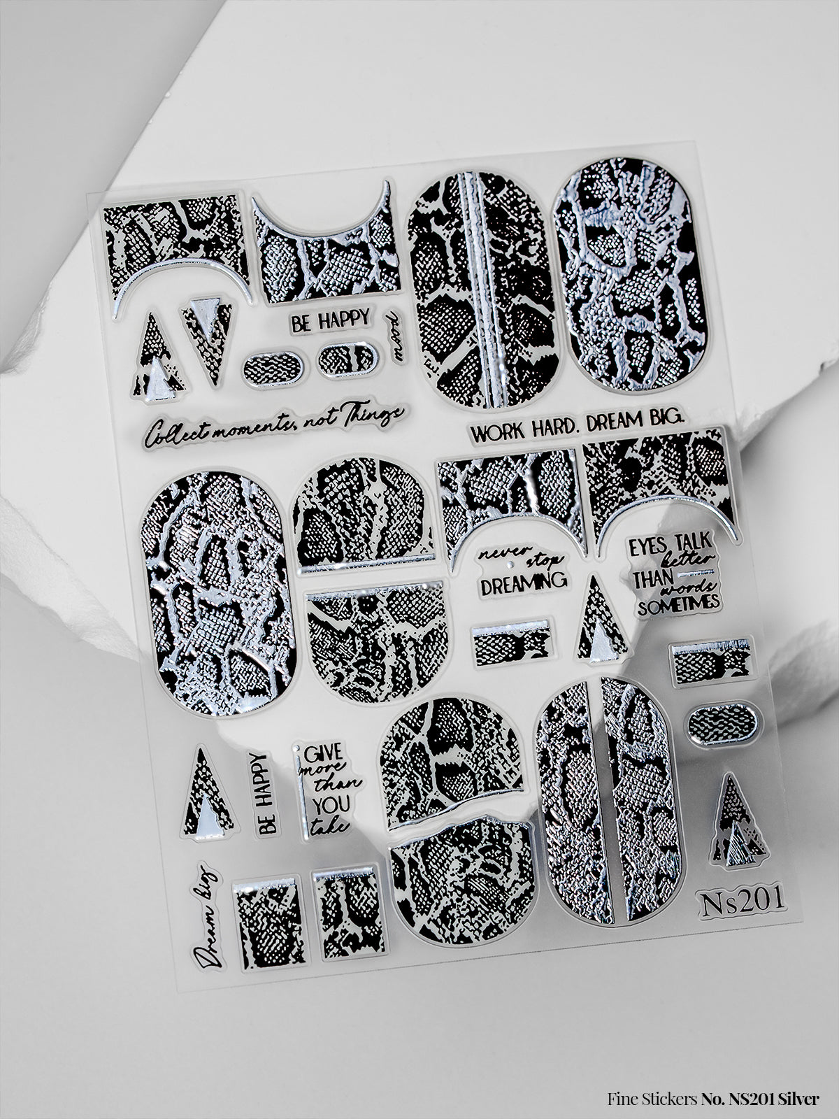 Fine Stickers No. NS201 Silver - HER