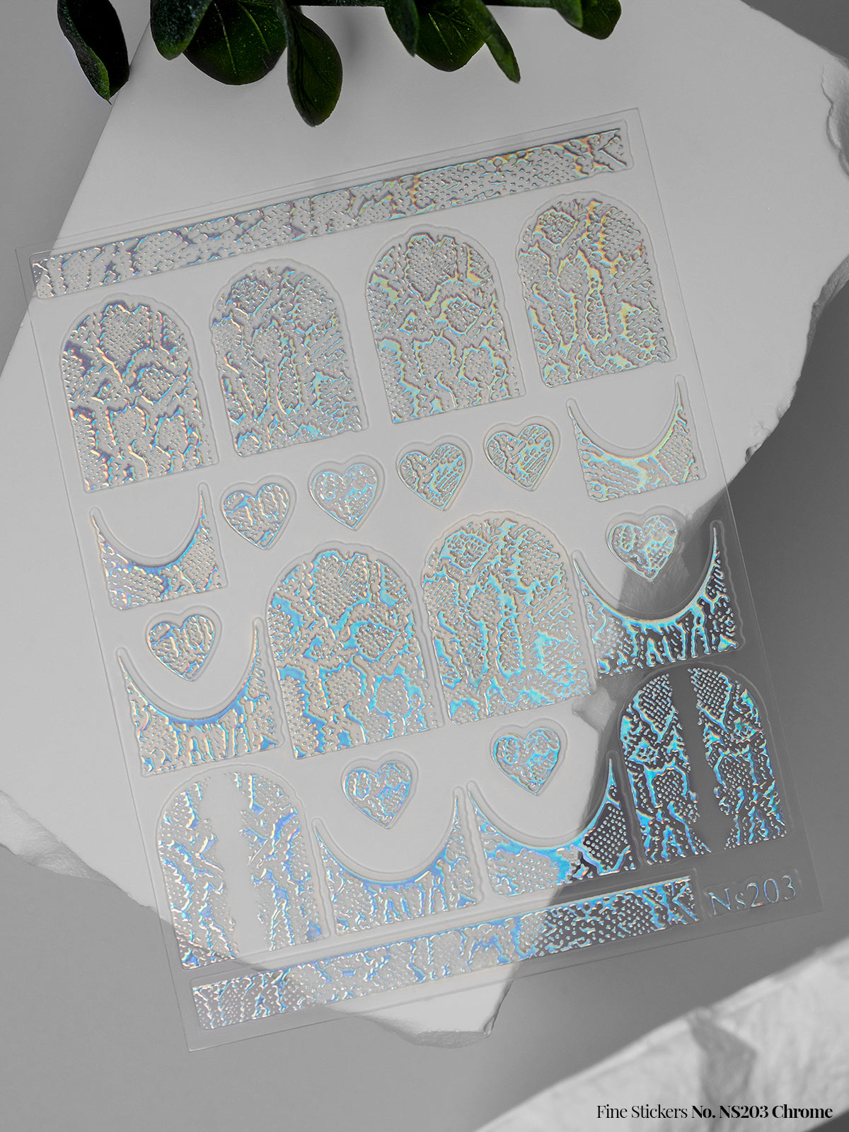 Fine Stickers No. NS203 Chrome - HER