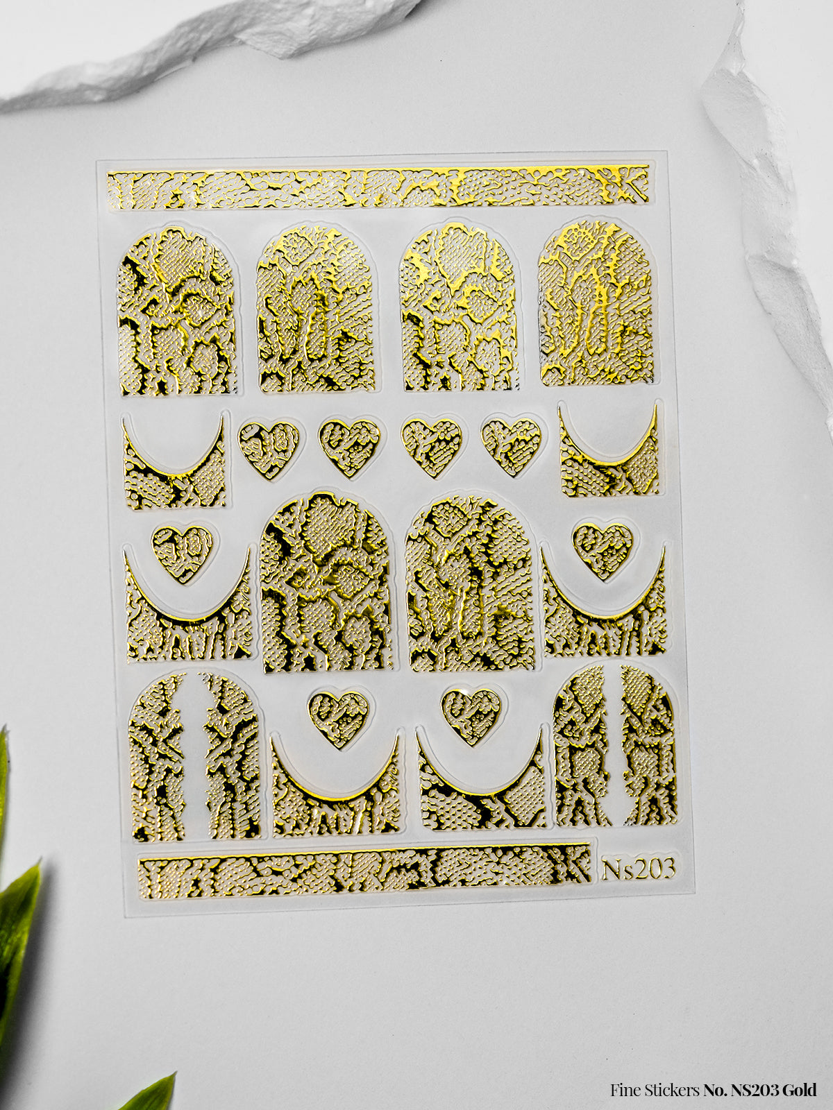 Fine Stickers No. NS203 Gold - HER