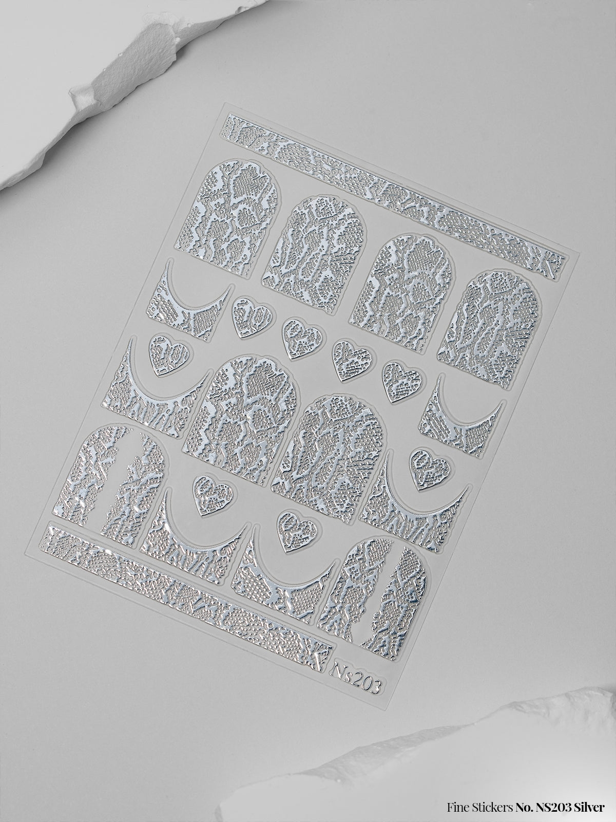 Fine Stickers No. NS203 Silver - HER