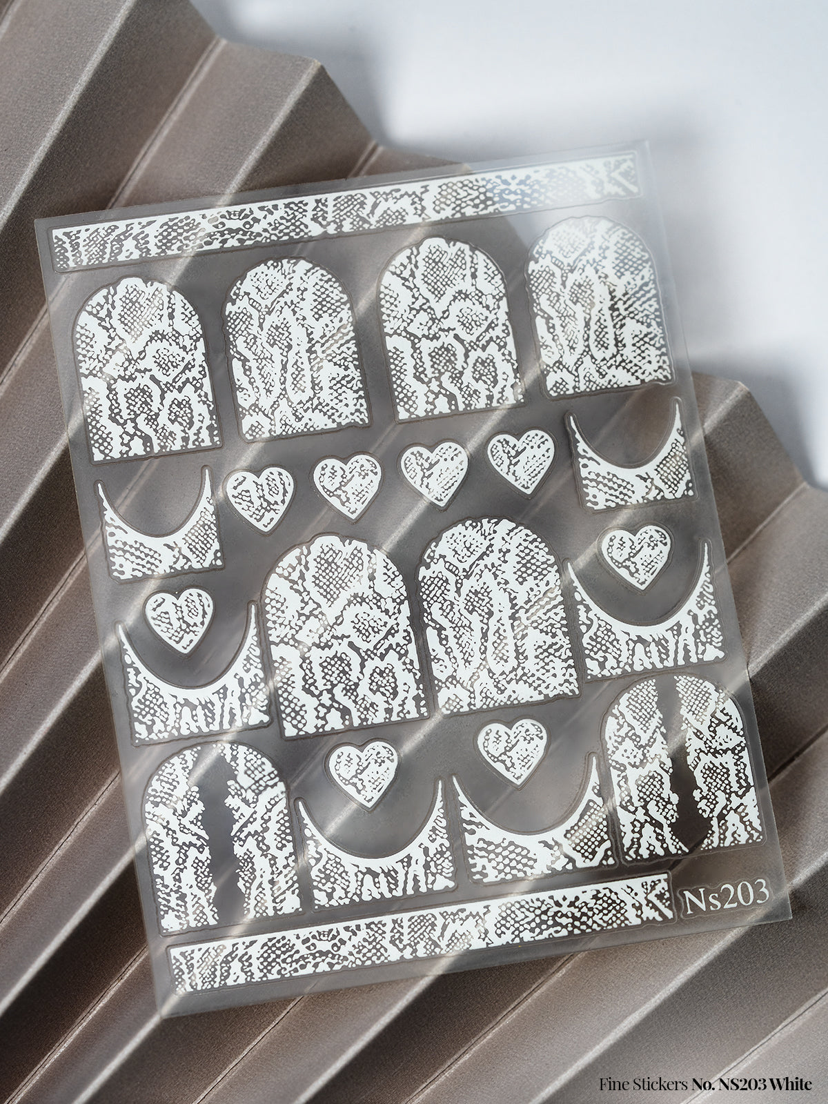 Fine Stickers No. NS203 White - HER