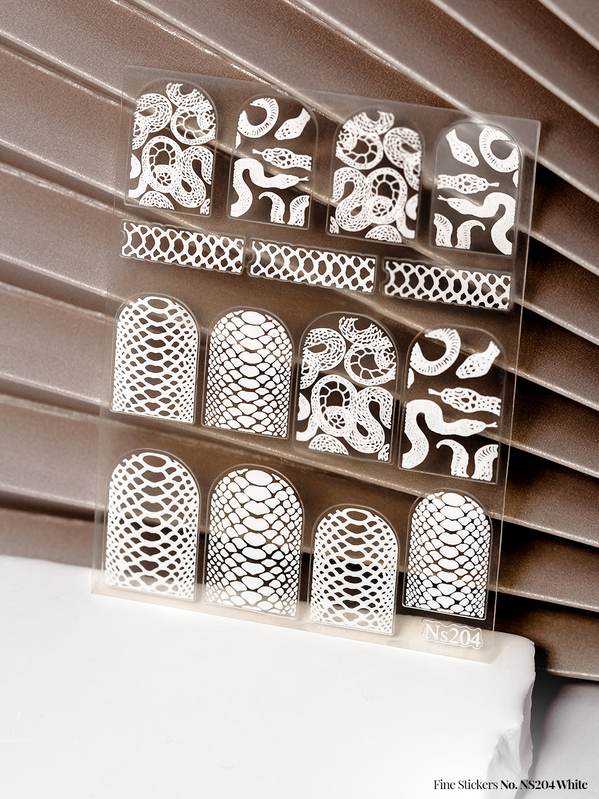 Fine Stickers No. NS204 White - HER