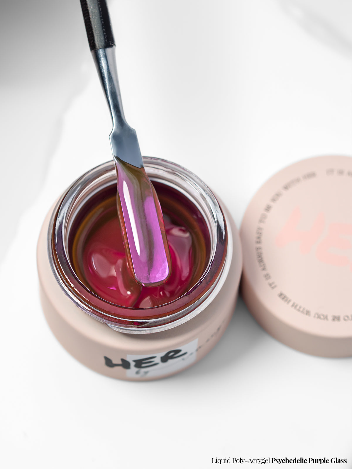 Liquid Poly-Acrygel - PSYCHEDELIC PURPLE GLASS - HER