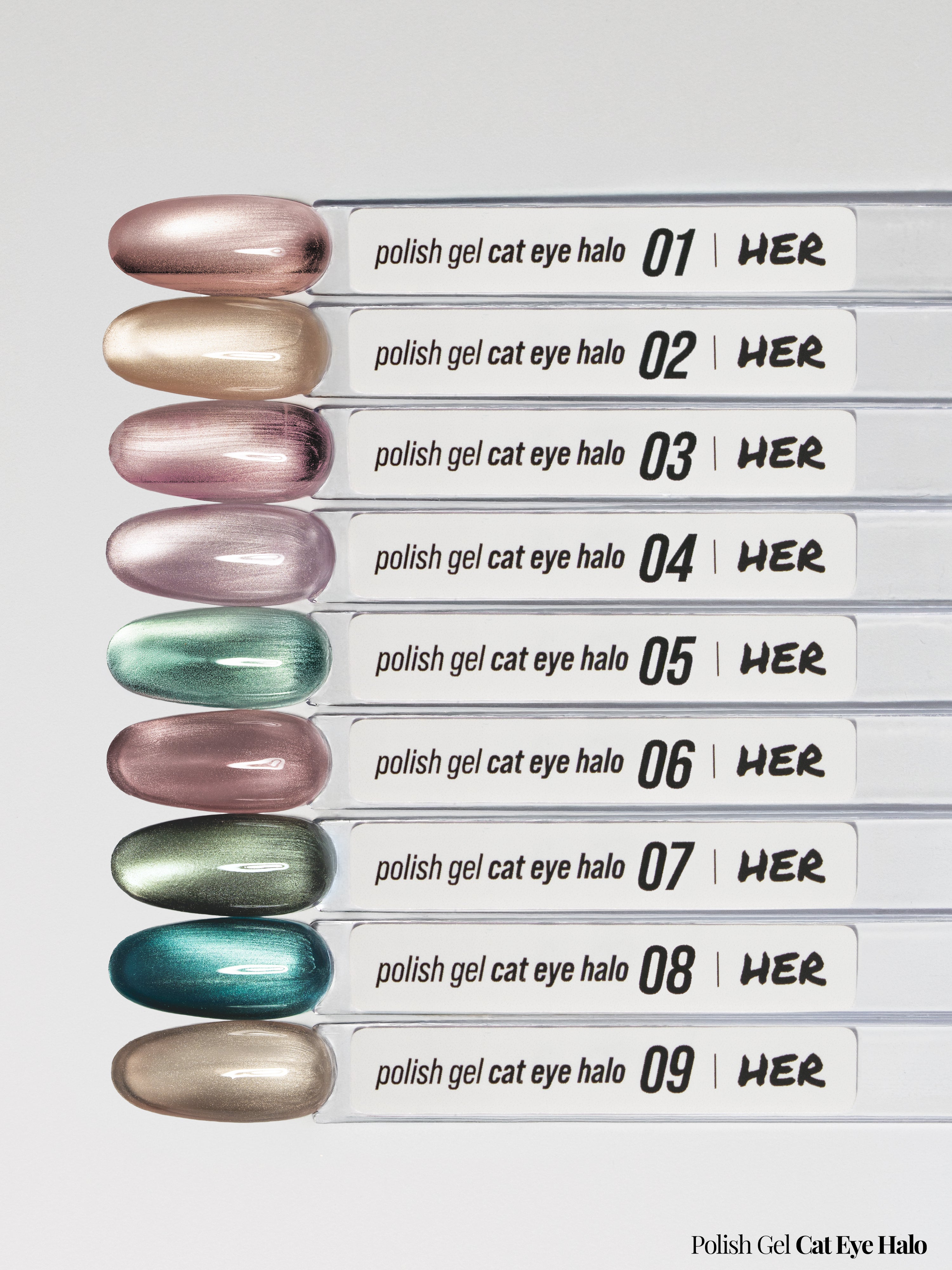 Polish Gel Cat Eye Halo - 02