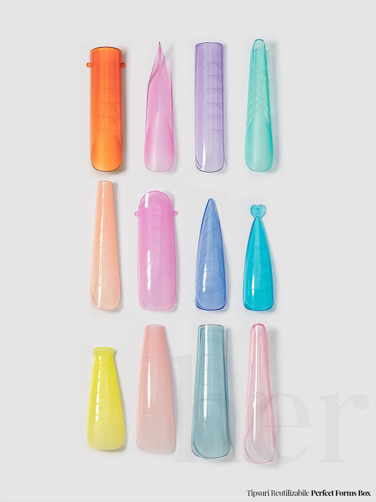 Tipsuri Reutilizabile – Perfect Forms Box - HER