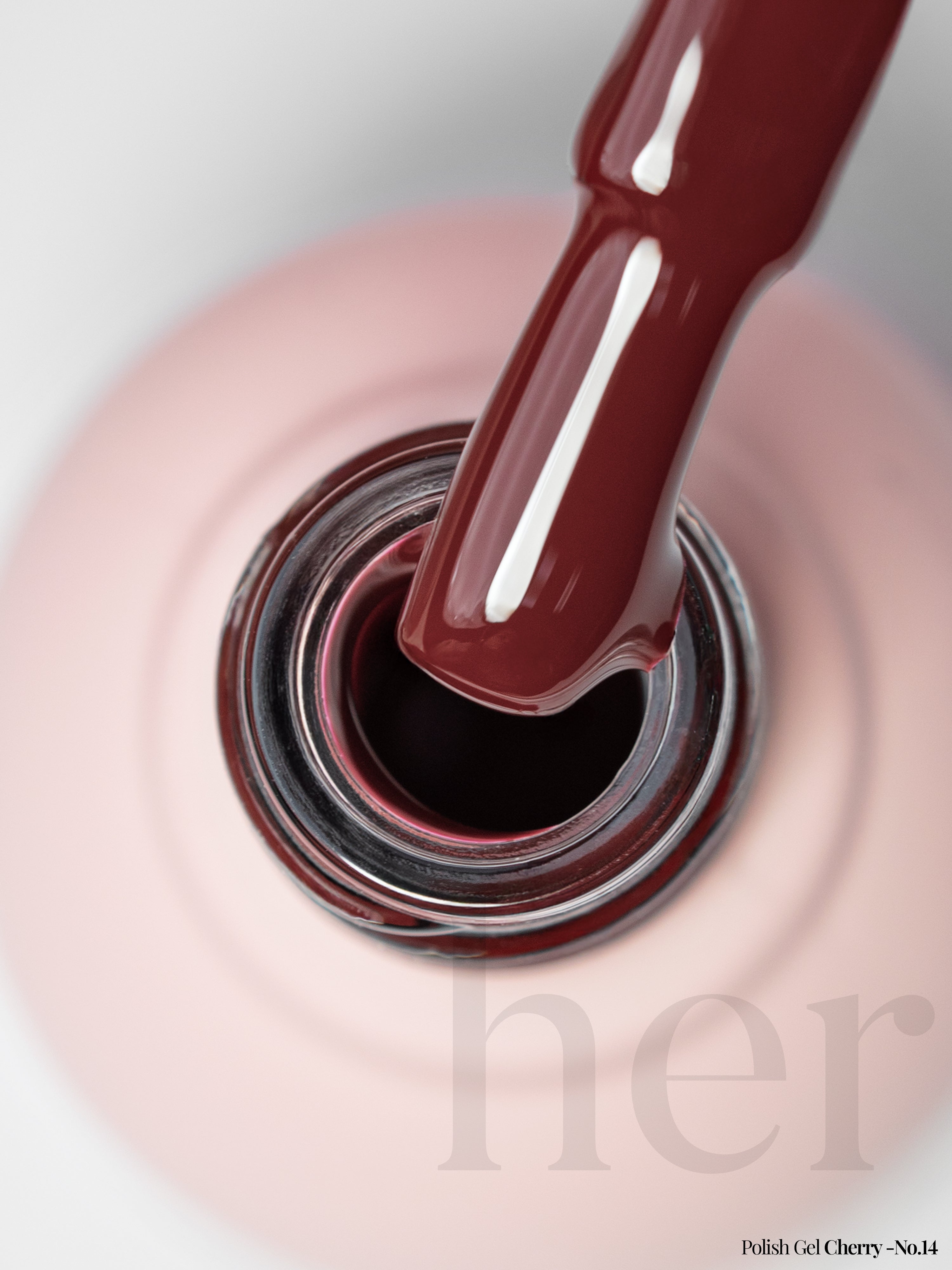 Polish Gel CHERRY - No. 14 - HER