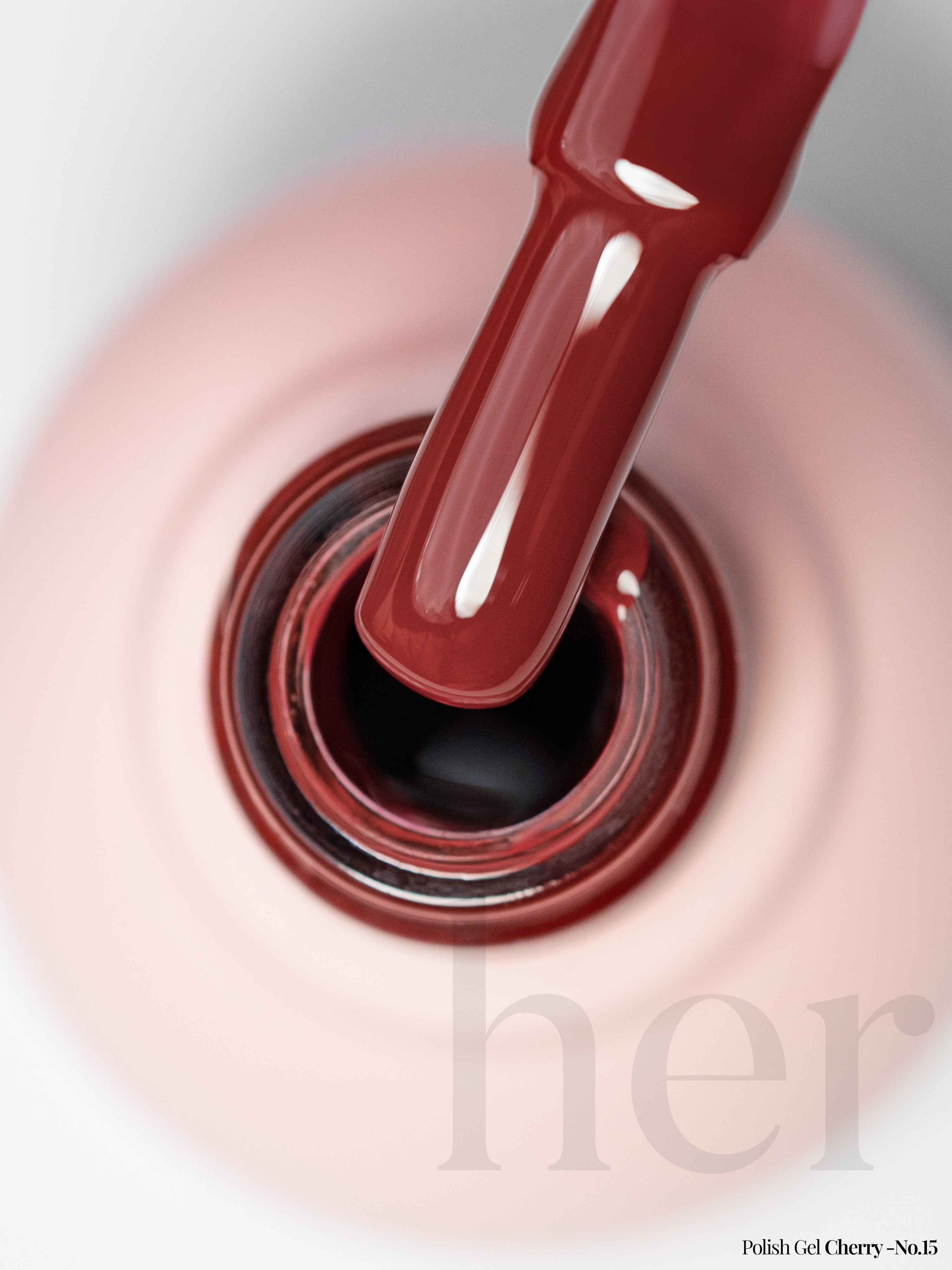 Polish Gel CHERRY - No. 15 - HER
