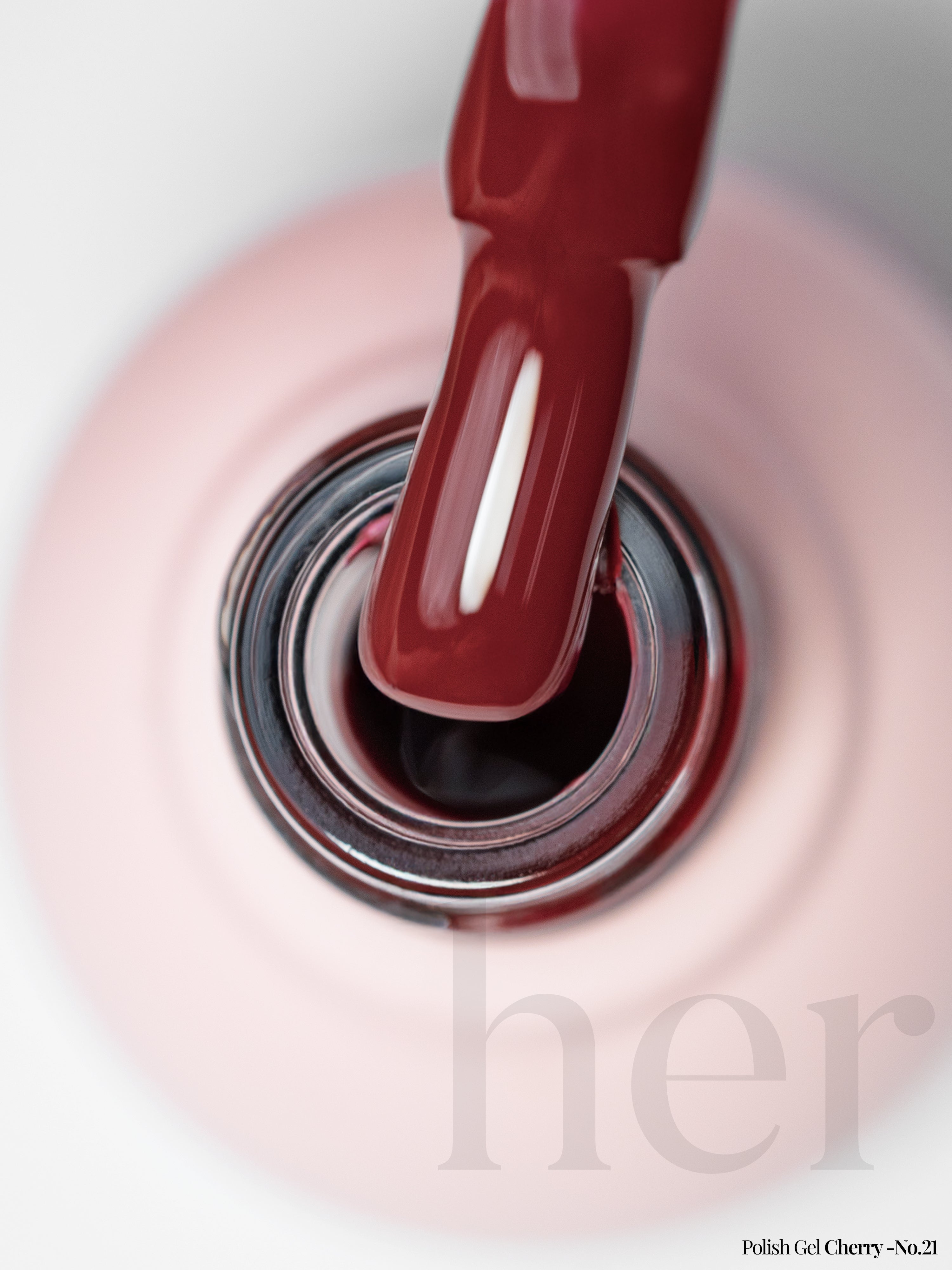 Polish Gel CHERRY - No. 21 - HER