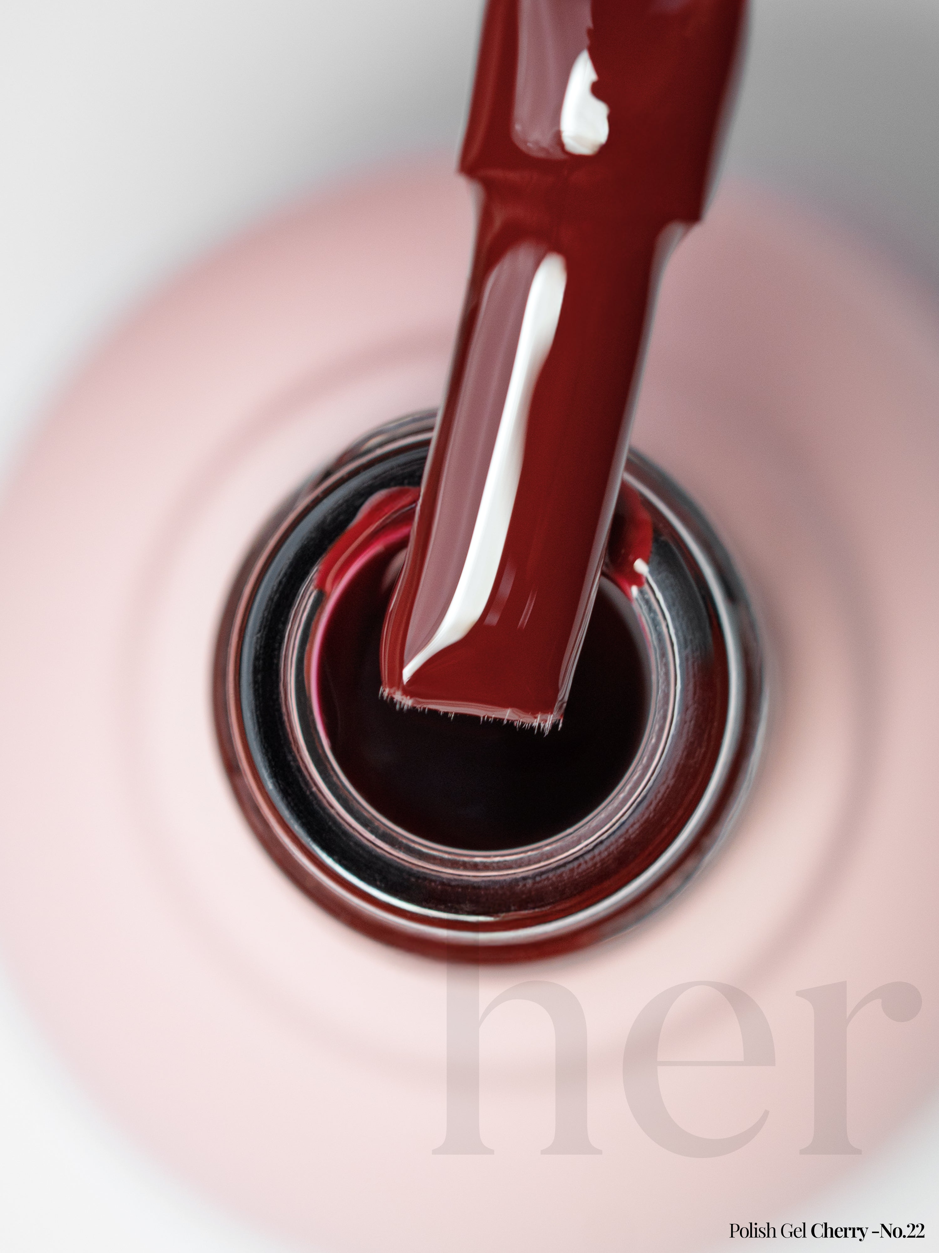Polish Gel CHERRY - No. 22 - HER