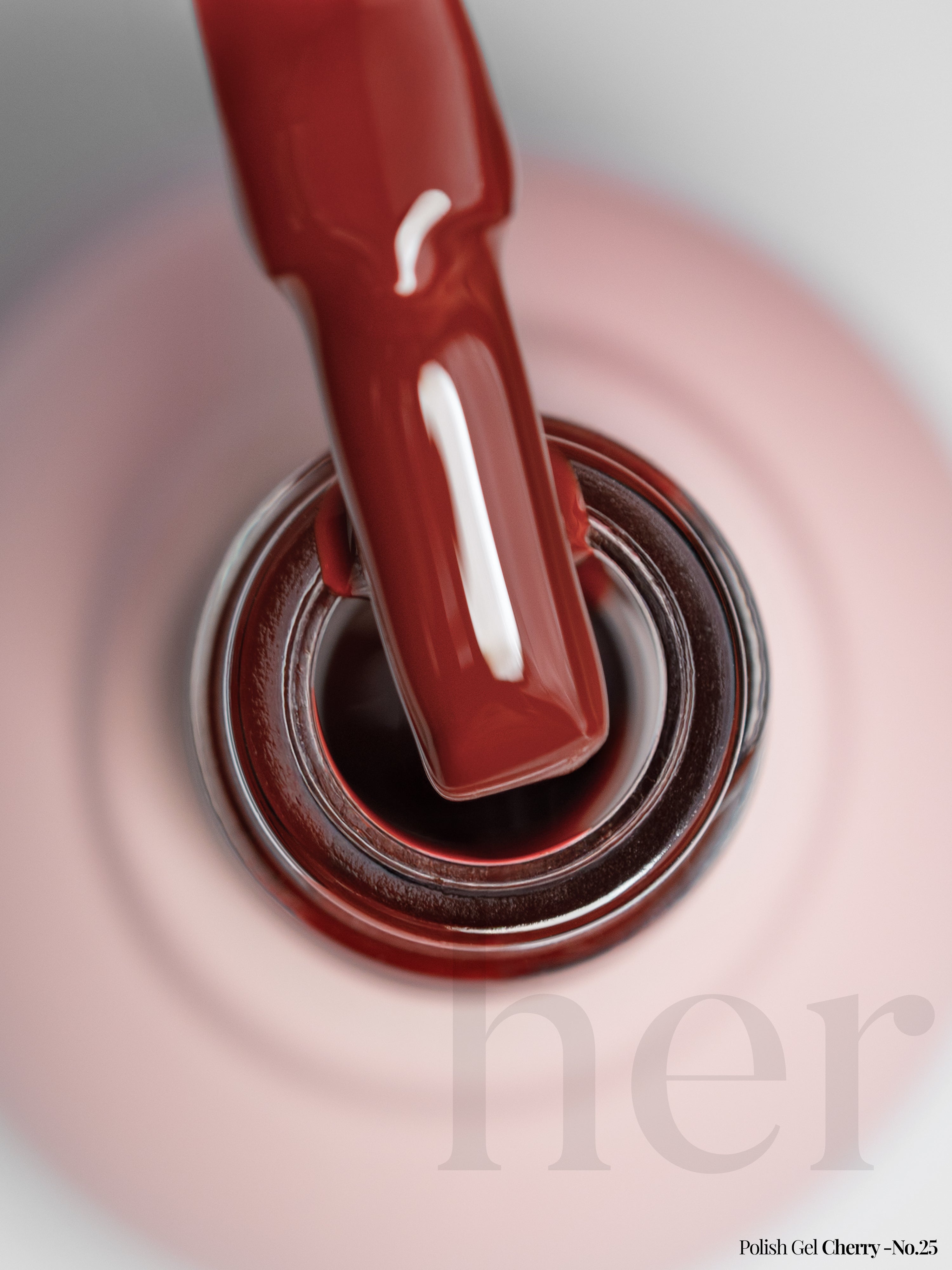 Polish Gel CHERRY - No. 25 - HER